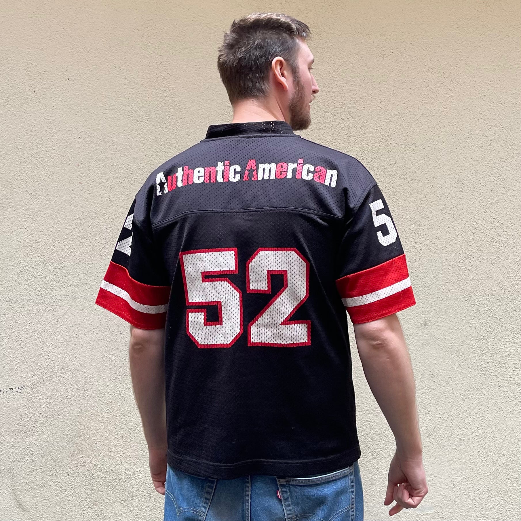 Pony Black Red Jersey
