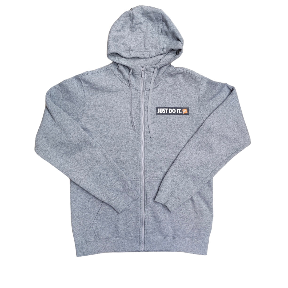 Nike Full Zip Fleece Set Hoodie & Pants Just Do it Grey
