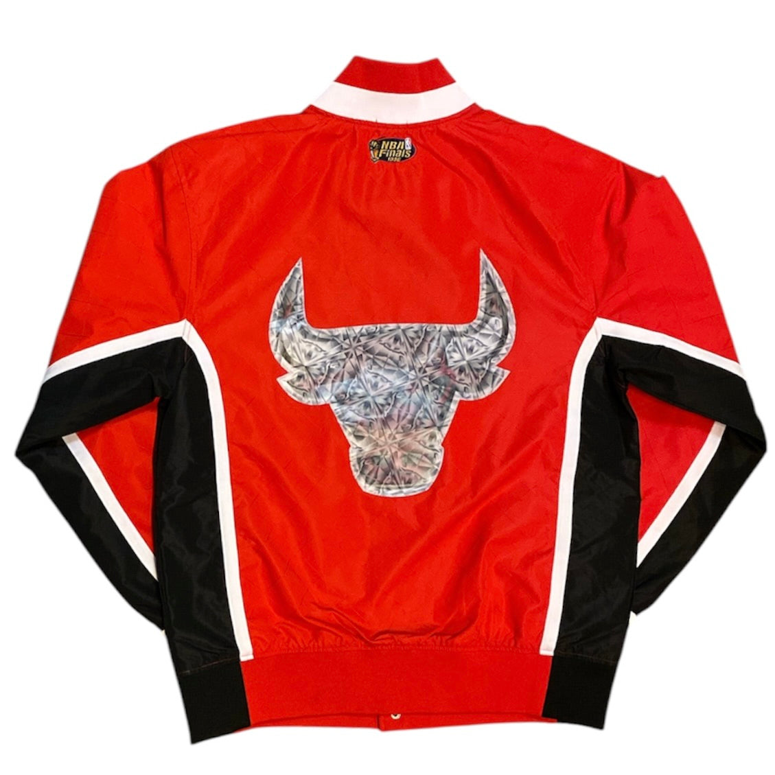 Mitchell & Ness Hardwood Classic Chicago Bulls 75th Anniversary Warm Up Jacket