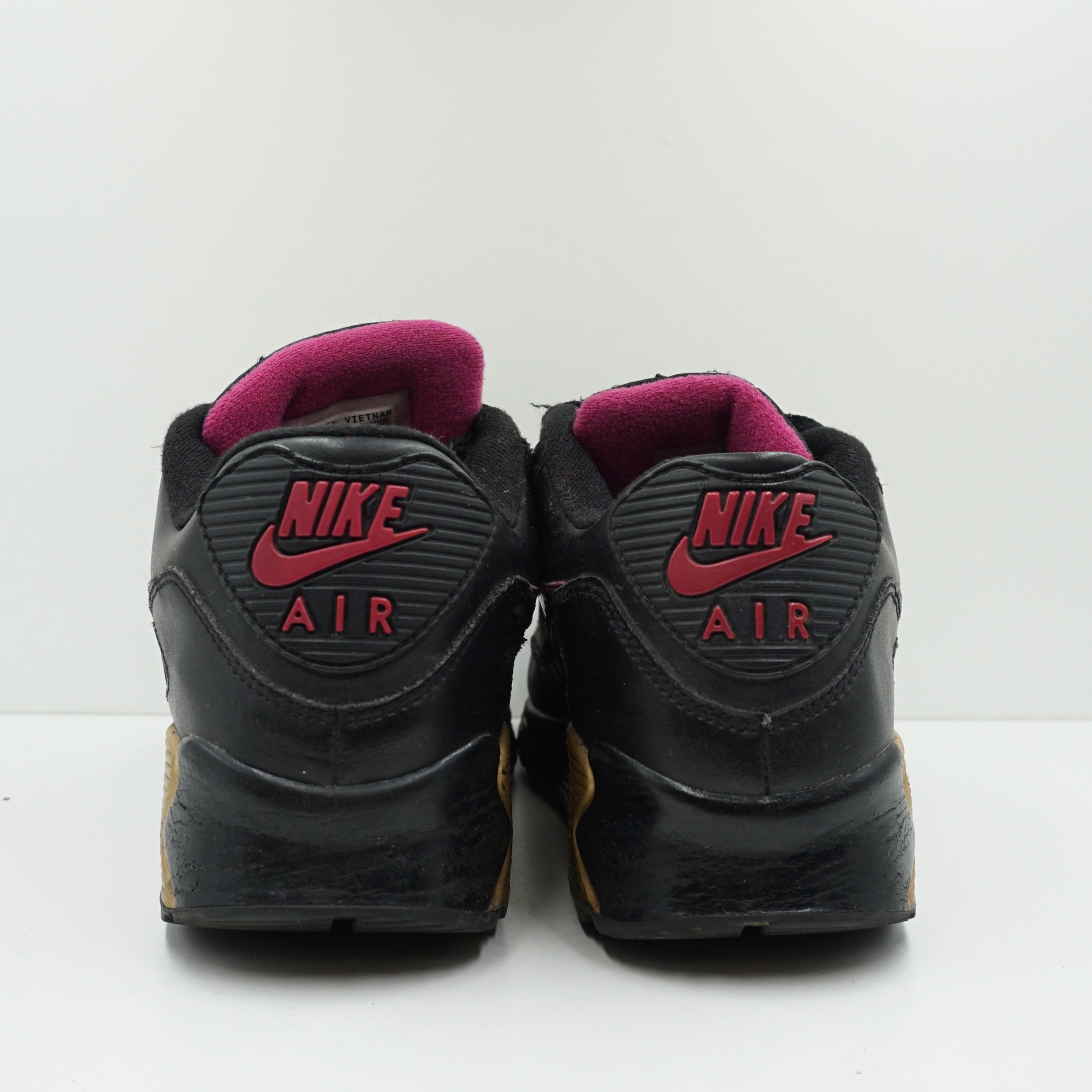 Nike Air Max 90 CL Black Fire Pink (GS)