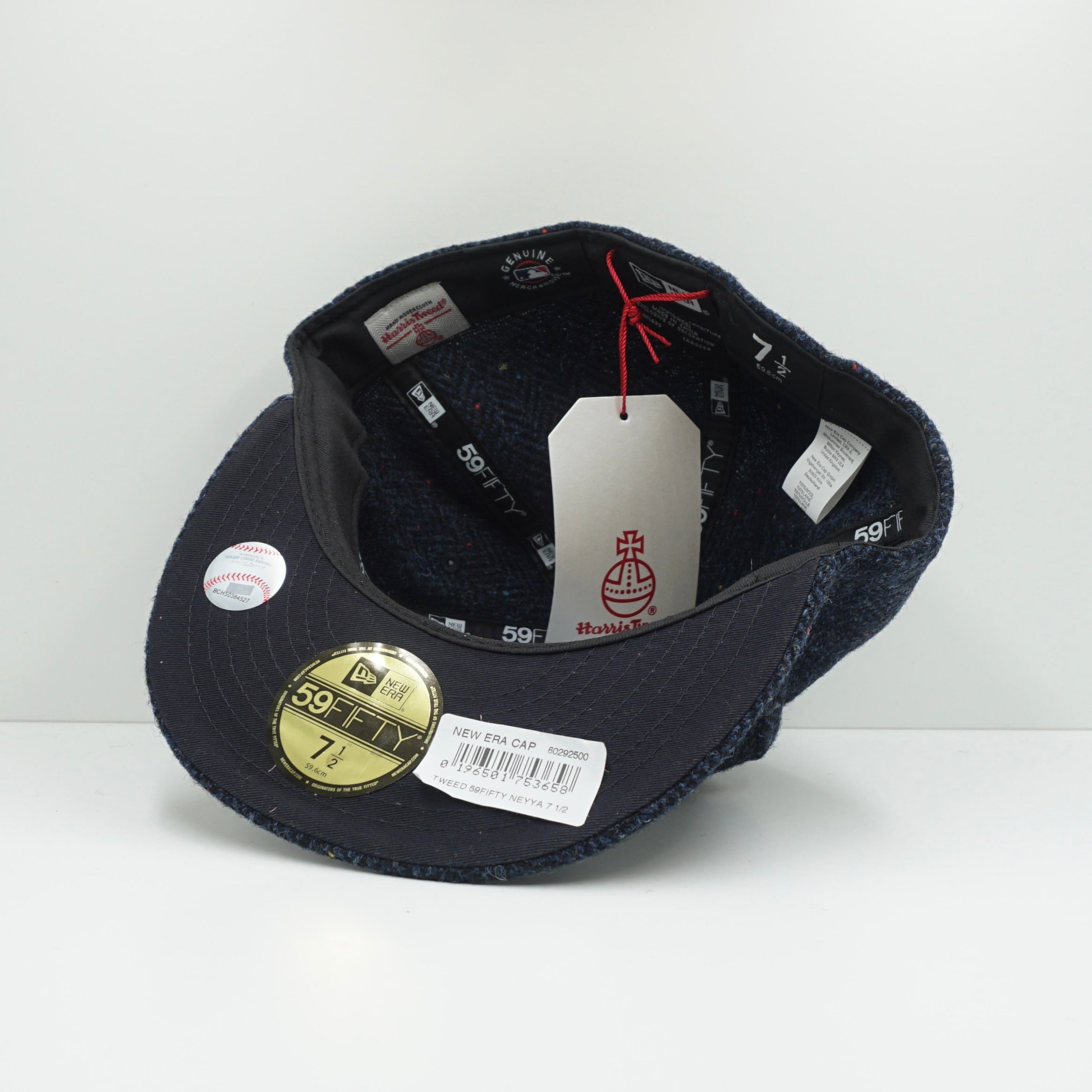 New Era Harris Tweed New York Yankees Navy Fitted Cap