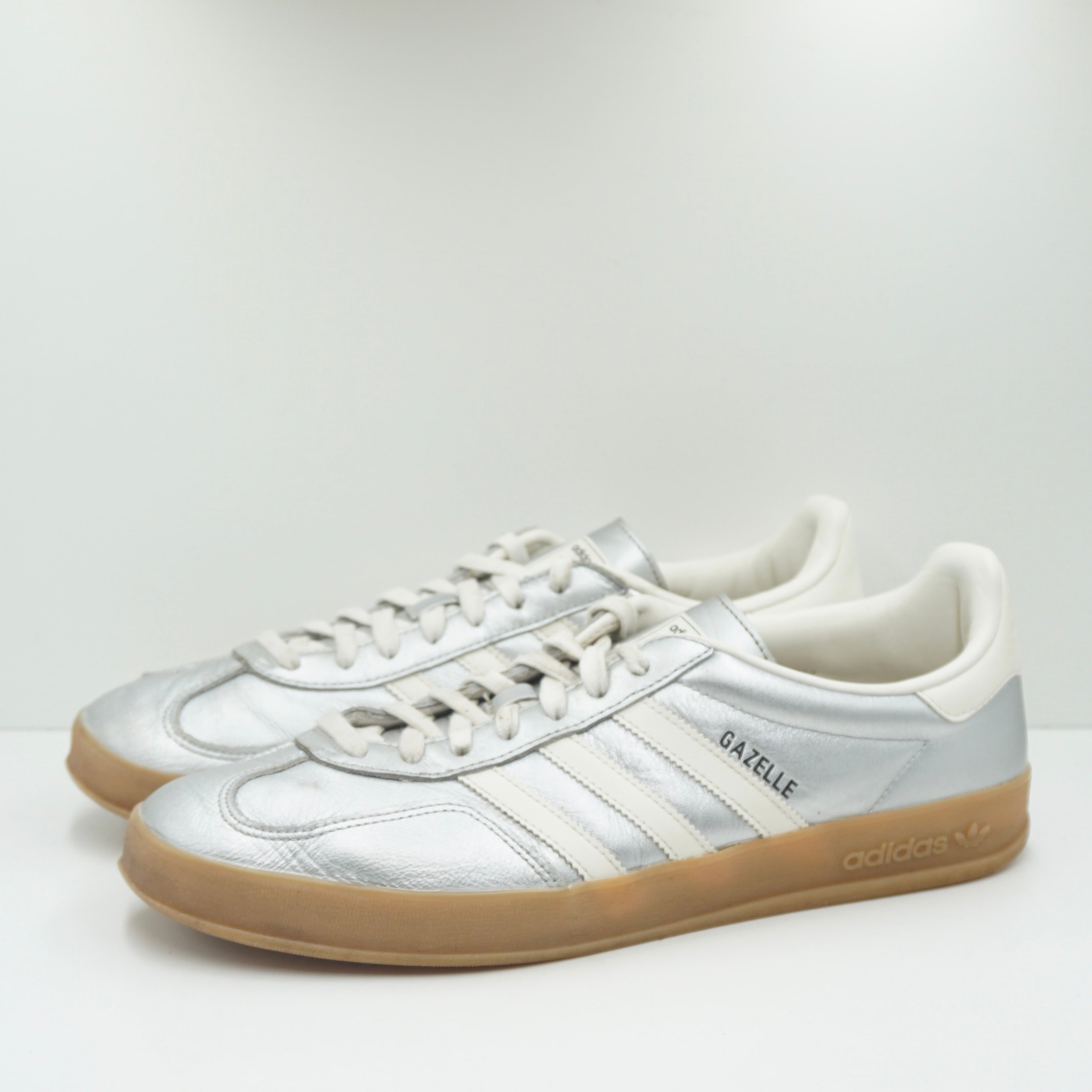 Adidas Gazelle Indoor Silver Metallic Core White