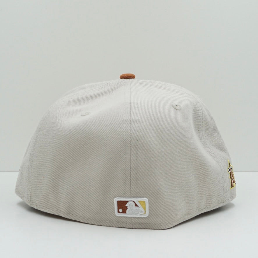 New Era Los Angeles Angels Brown/Beige Fitted Cap