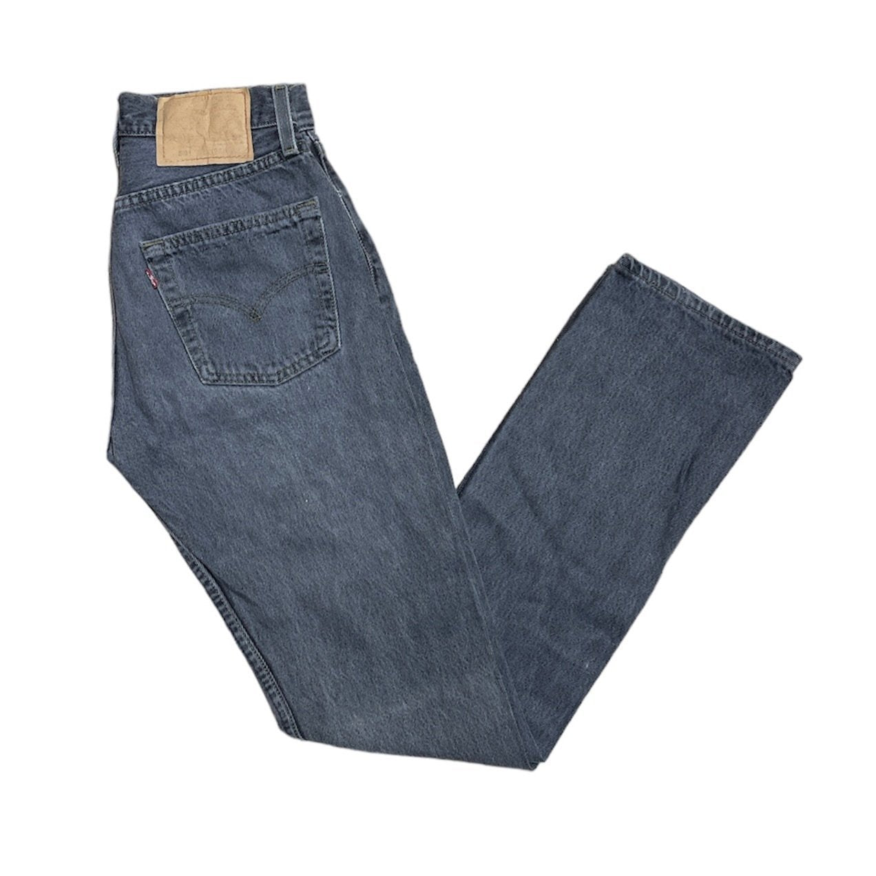Vintage Levis 501 Grey Jeans (W26/L32) (W)