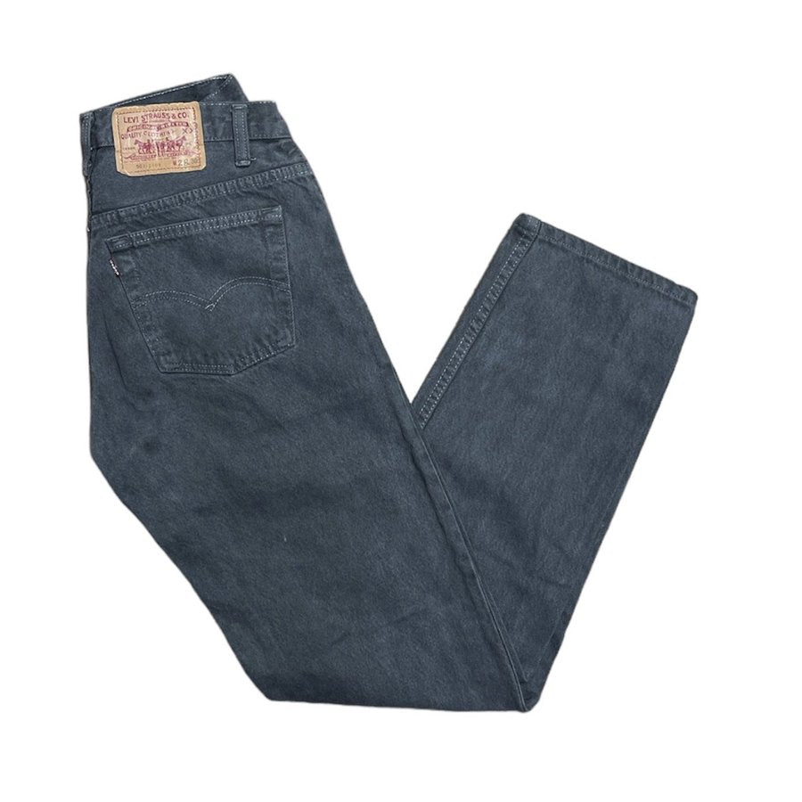 Vintage Levis 501 Grey Jeans (W28/L30)