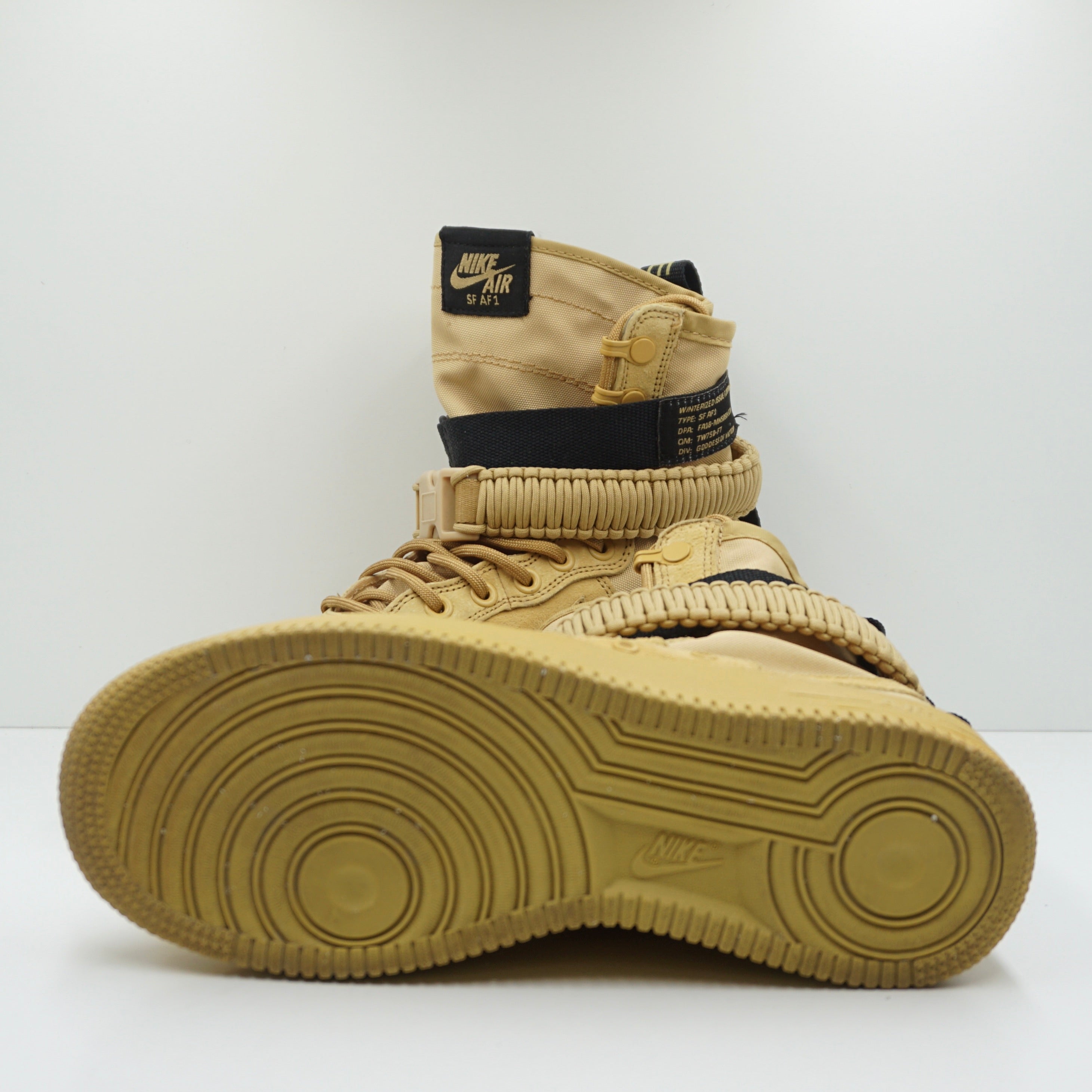 Nike SF Air Force 1 High Club Gold