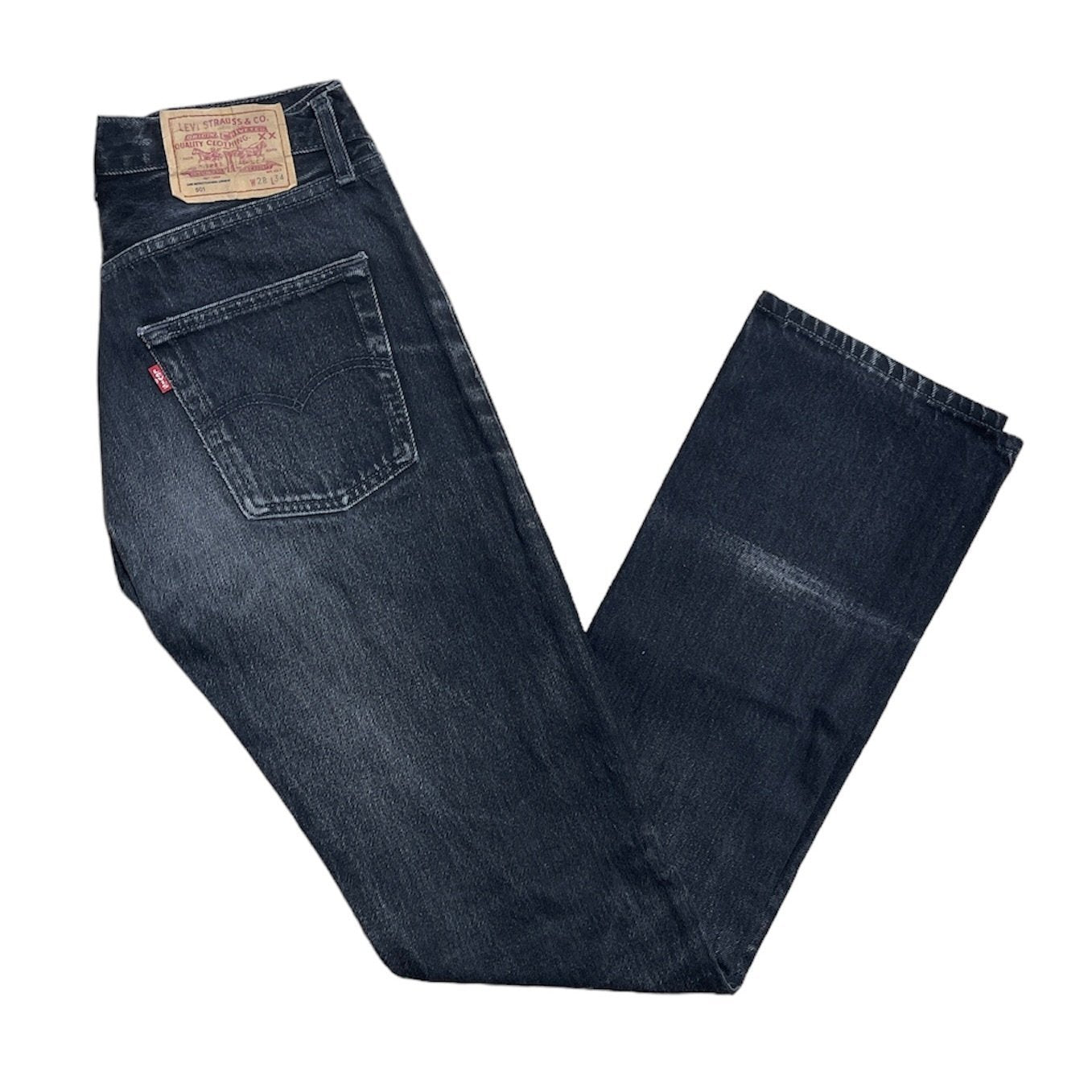 Vintage Levis 501 Vintage Black Jeans (W28/L34)