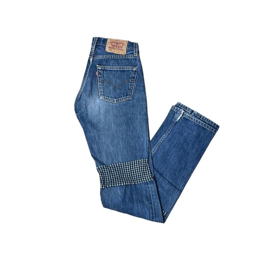 Vintage Levis 501 Blue Jeans (W27/L34)