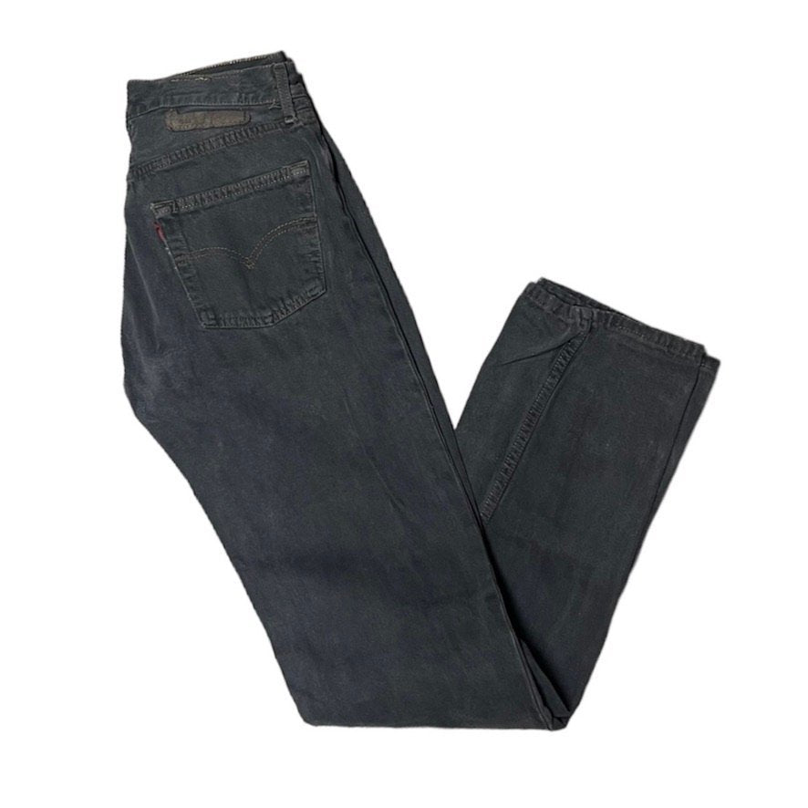 Vintage Levis 501 Grey/Black Jeans (W27/L34)