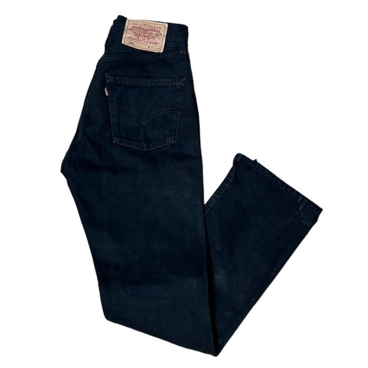 Vintage Levi's 501 Black Jeans (W27/L30)