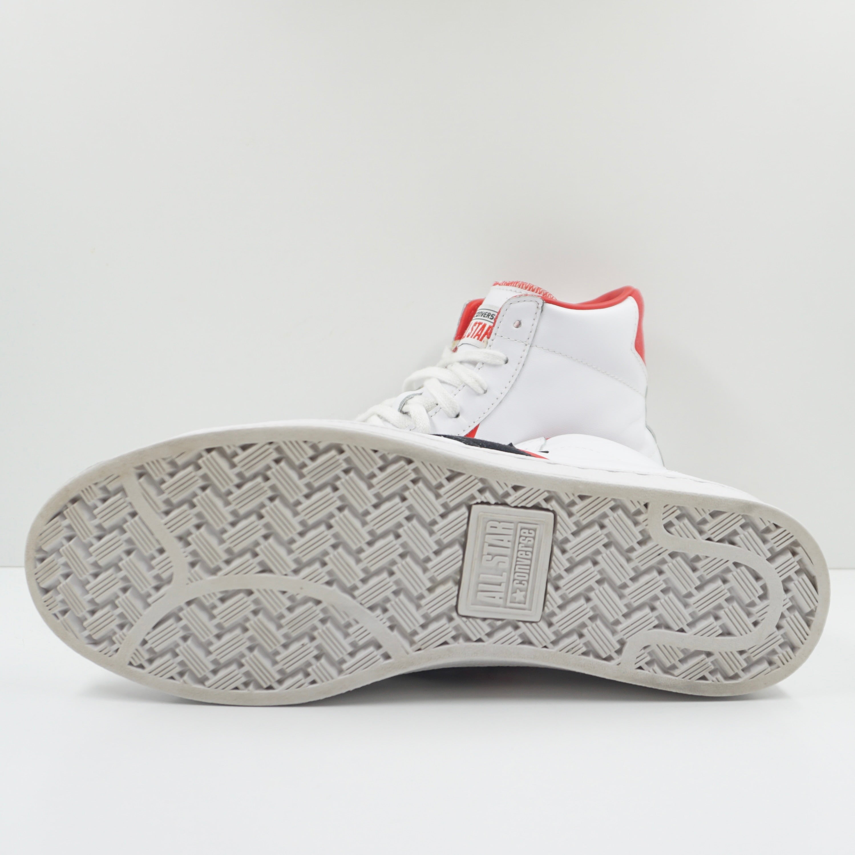 Converse All Star Pro Leather White Red Black