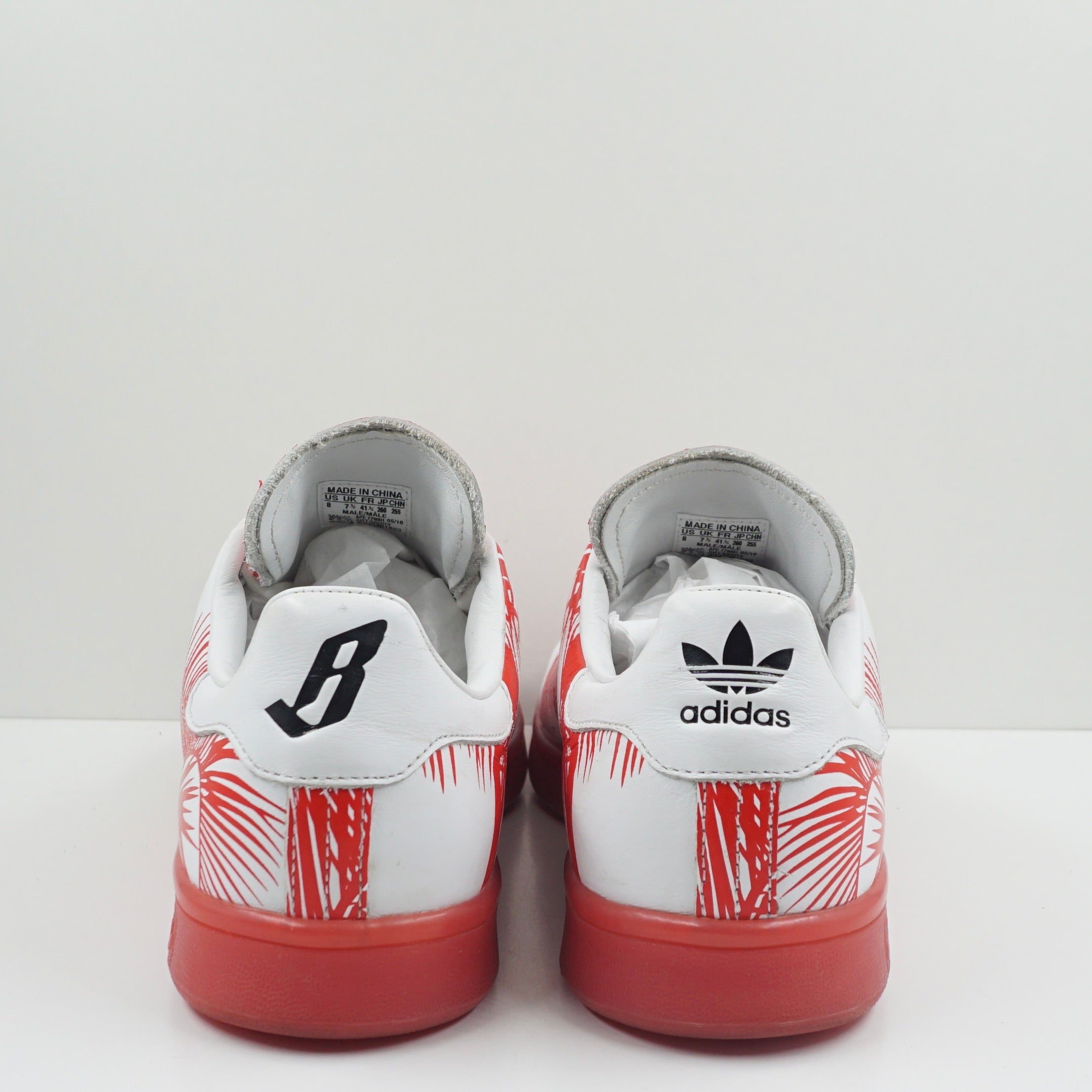 Adidas Stan Smith Pharrell BBC Palm Tree Red