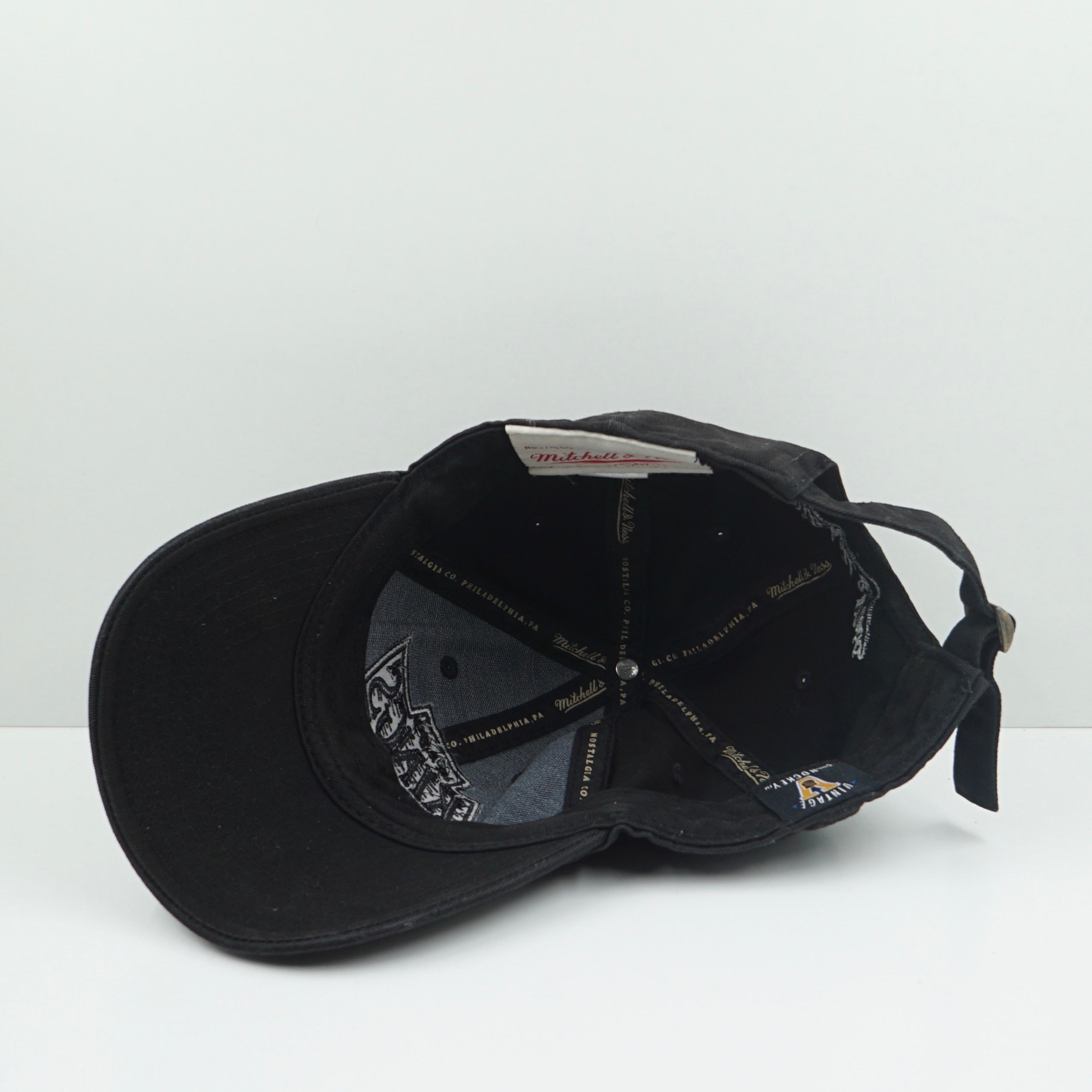 Mitchell & Ness Los Angeles Kings Black Adjustable Cap