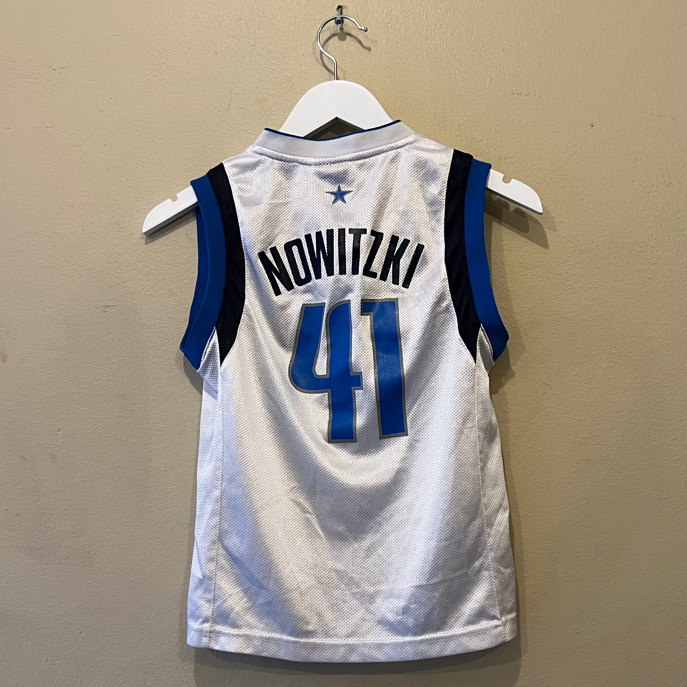 Adidas Dallas Mavericks Nowitzki #14 Basketball Jersey (Youth)