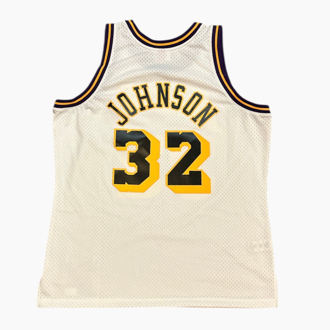 Mitchell & Ness Hardwood Classics Los Angeles Lakers Johnson Basketball Jersey