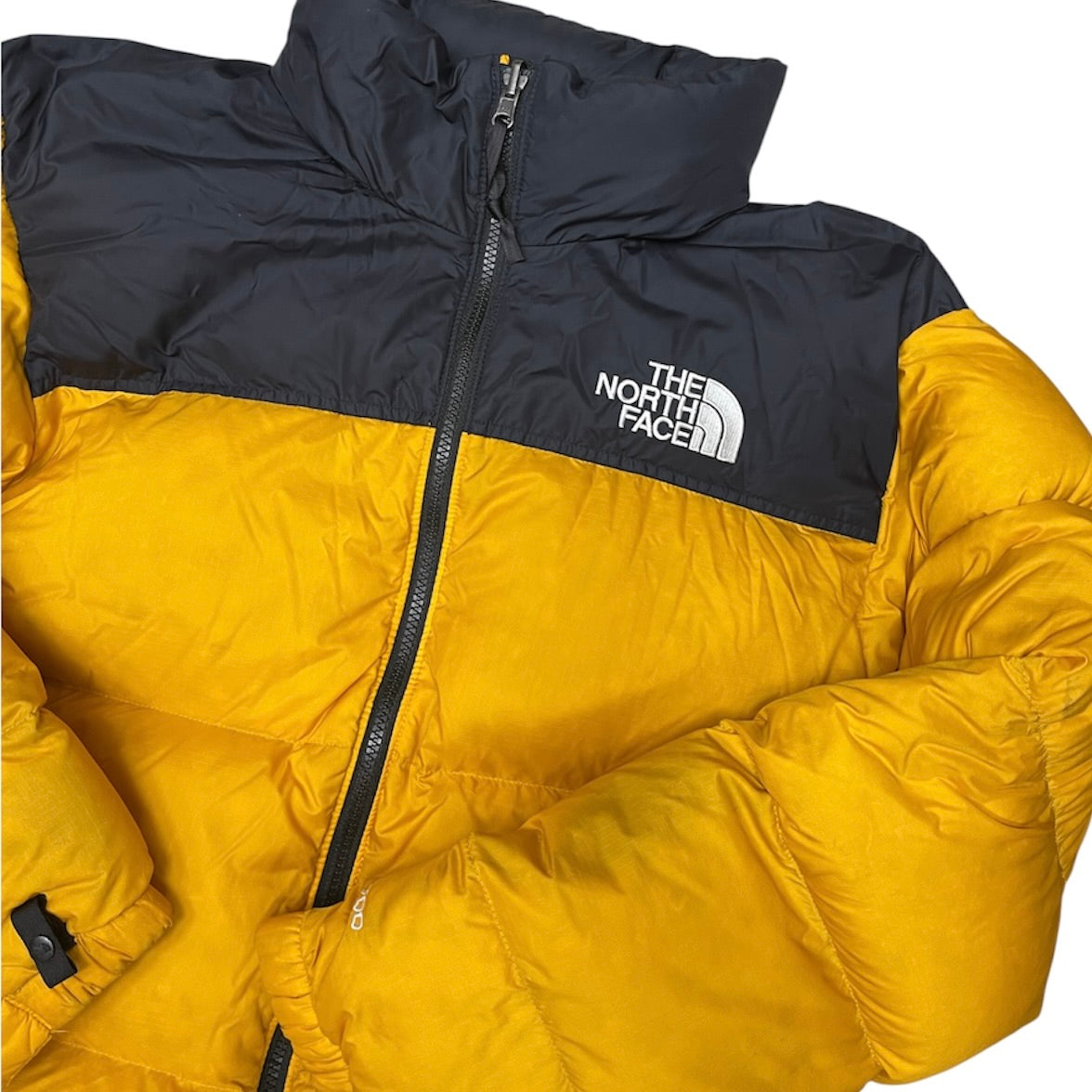 The North Face Nuptse Yellow Down Jacket