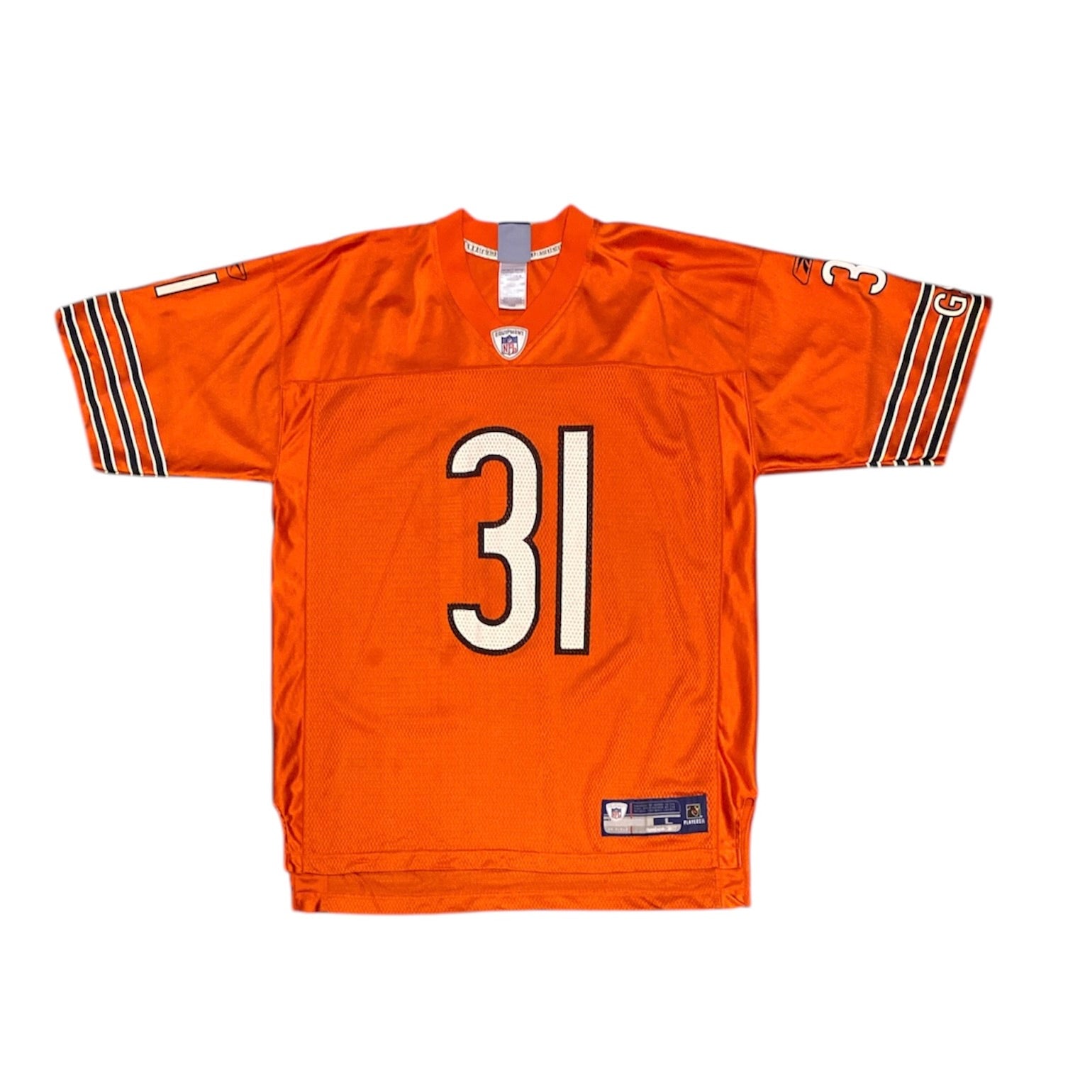 Reebok Chicago Bears Vasher #31 Orange NFL Jersey