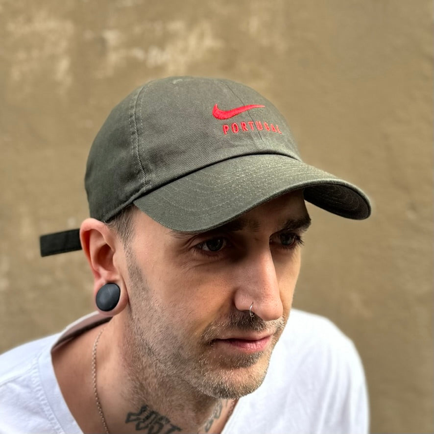 Nike Portugal National Team Dry Heritage 86 Forest Green Cap