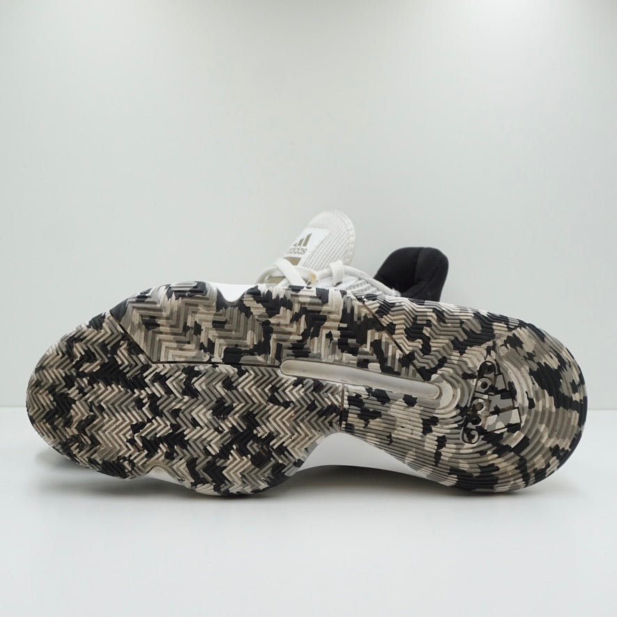 Adidas Pro Bounce 2019 Low White Black Gold
