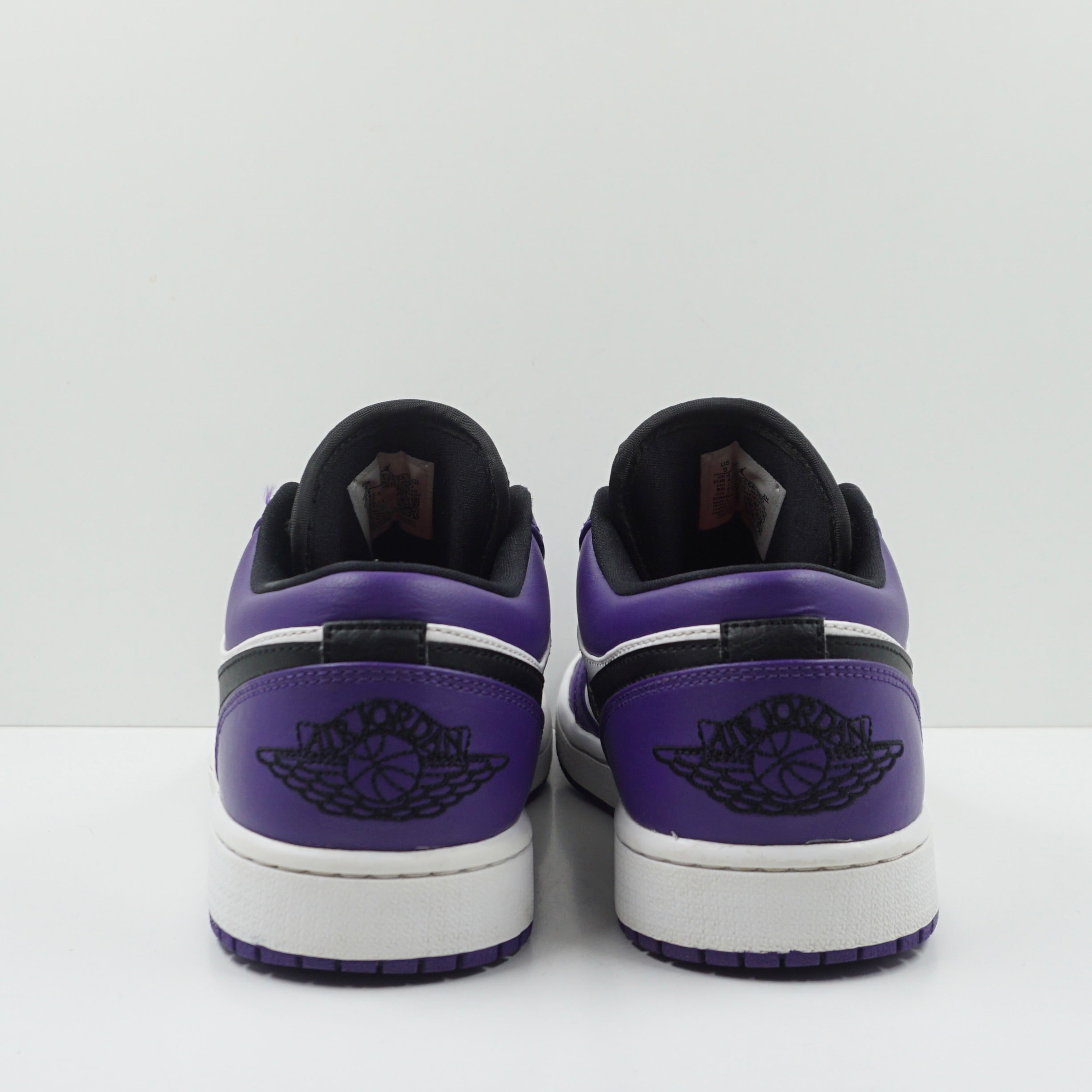 Jordan 1 Low Court Purple White