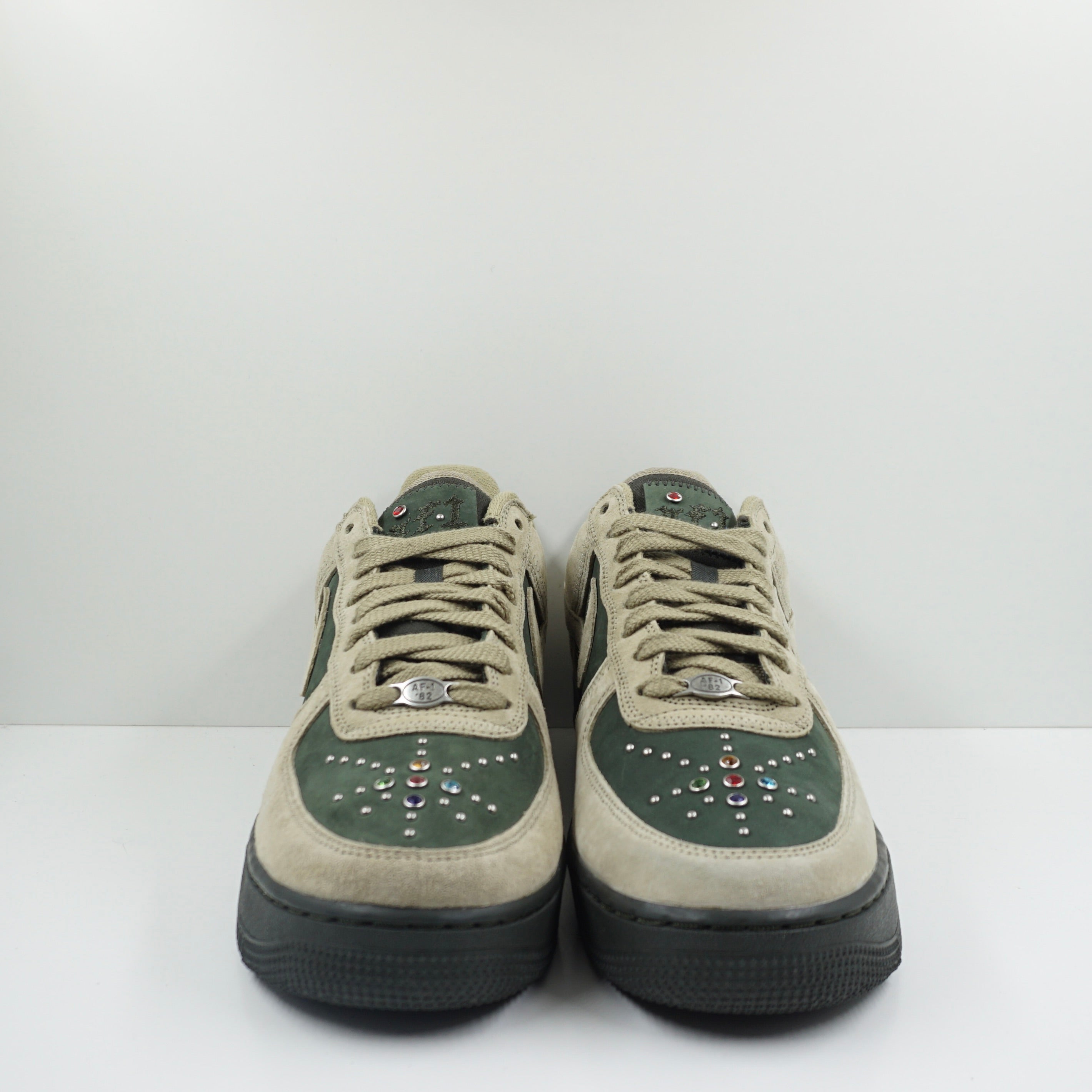 Nike Air Force 1 Low Dark Army Neutral Olive Gems