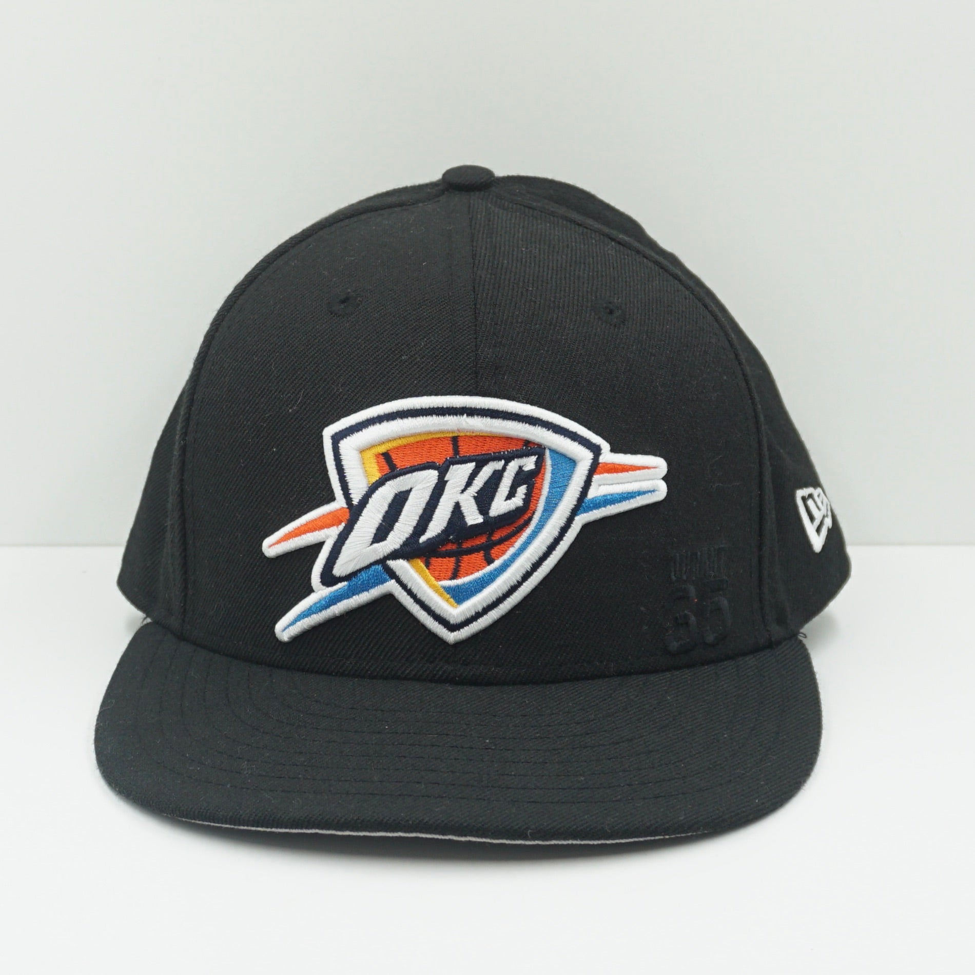 New Era Oklahoma City Thunders Black Fitted Cap