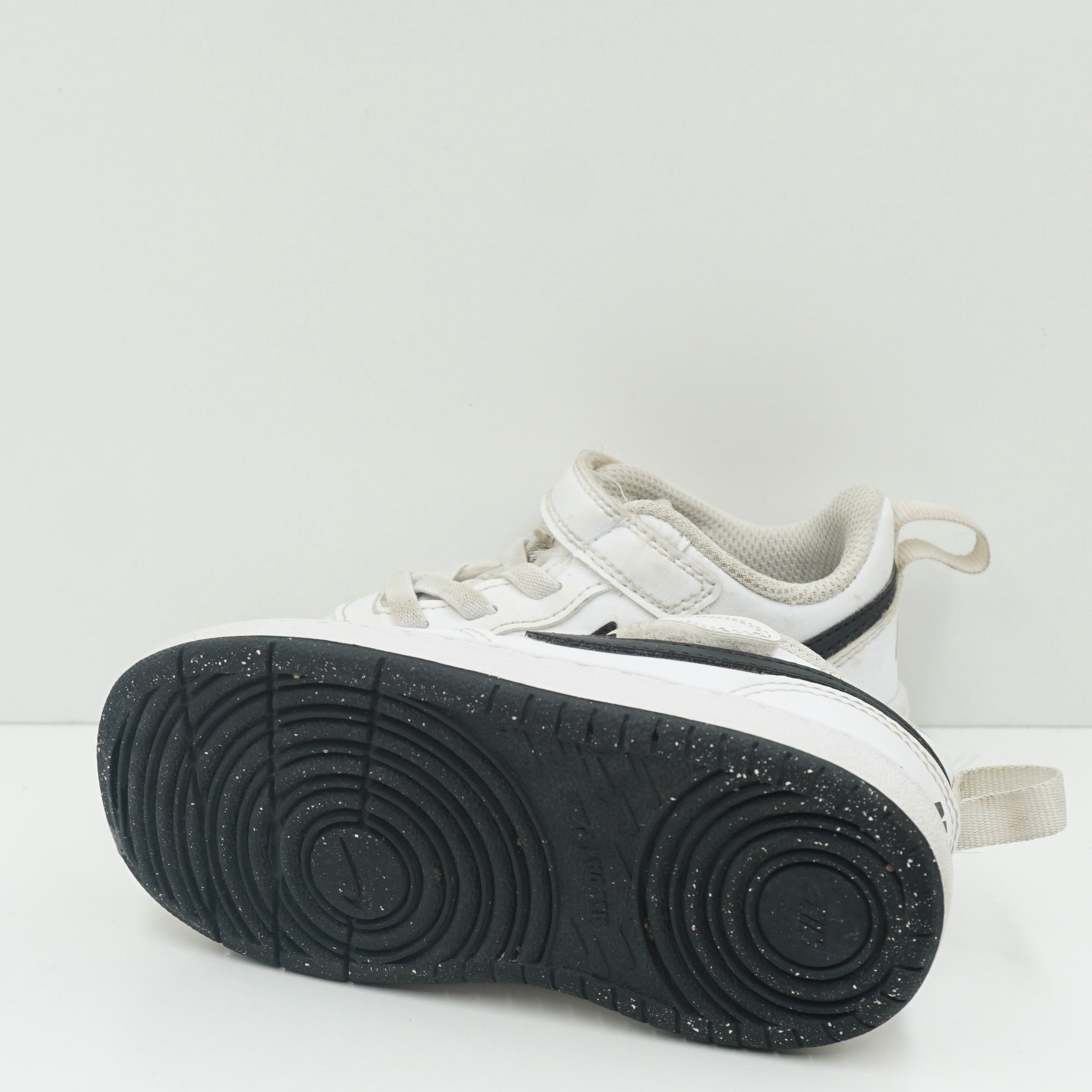 Nike Court Borough Low Recraft White Black Swoosh (TD)