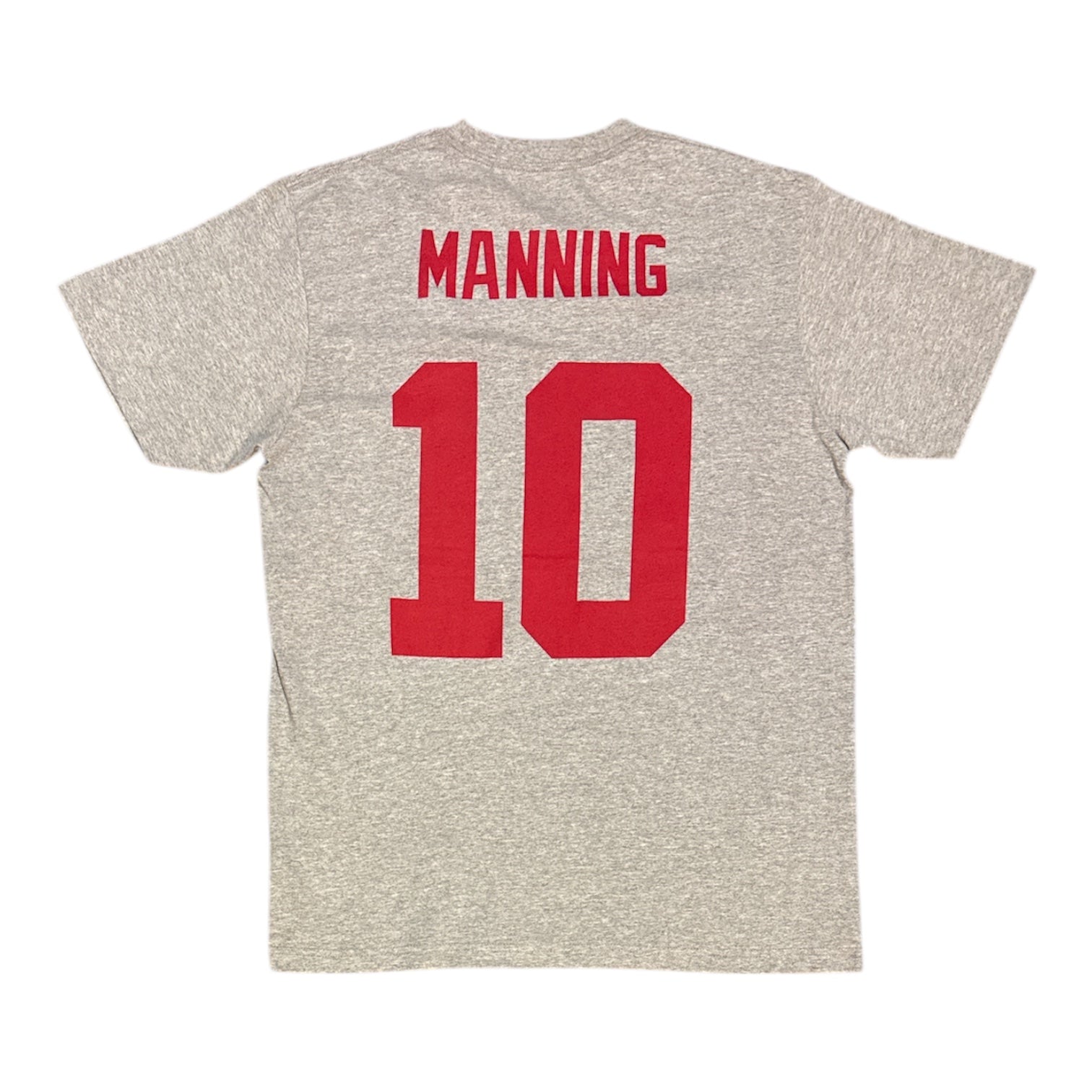 Reebok New York Giants #10 Manning Grey Tshirt