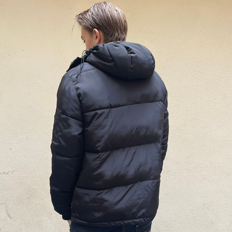 Sweet Sktbs Black Puffer Jacket