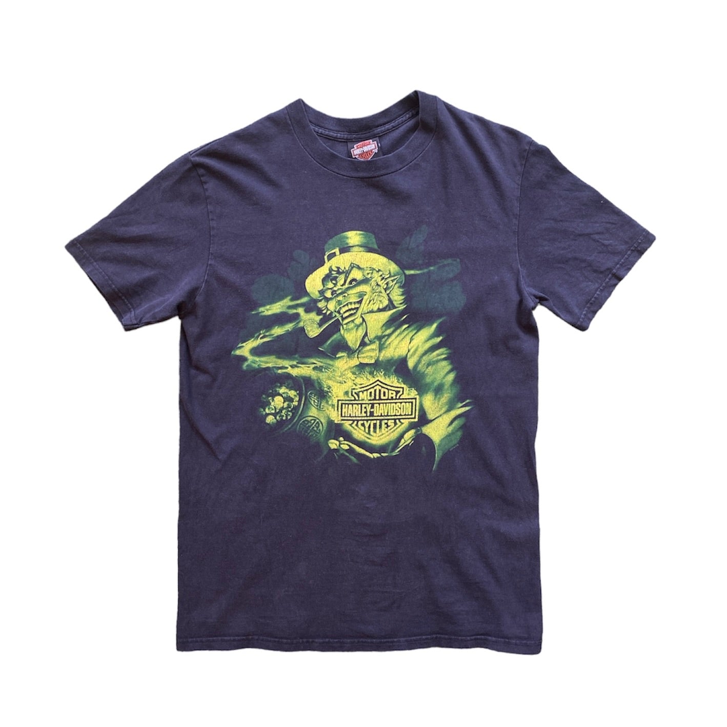 Las Vegas Harley Davidson Leprechaun Tshirt