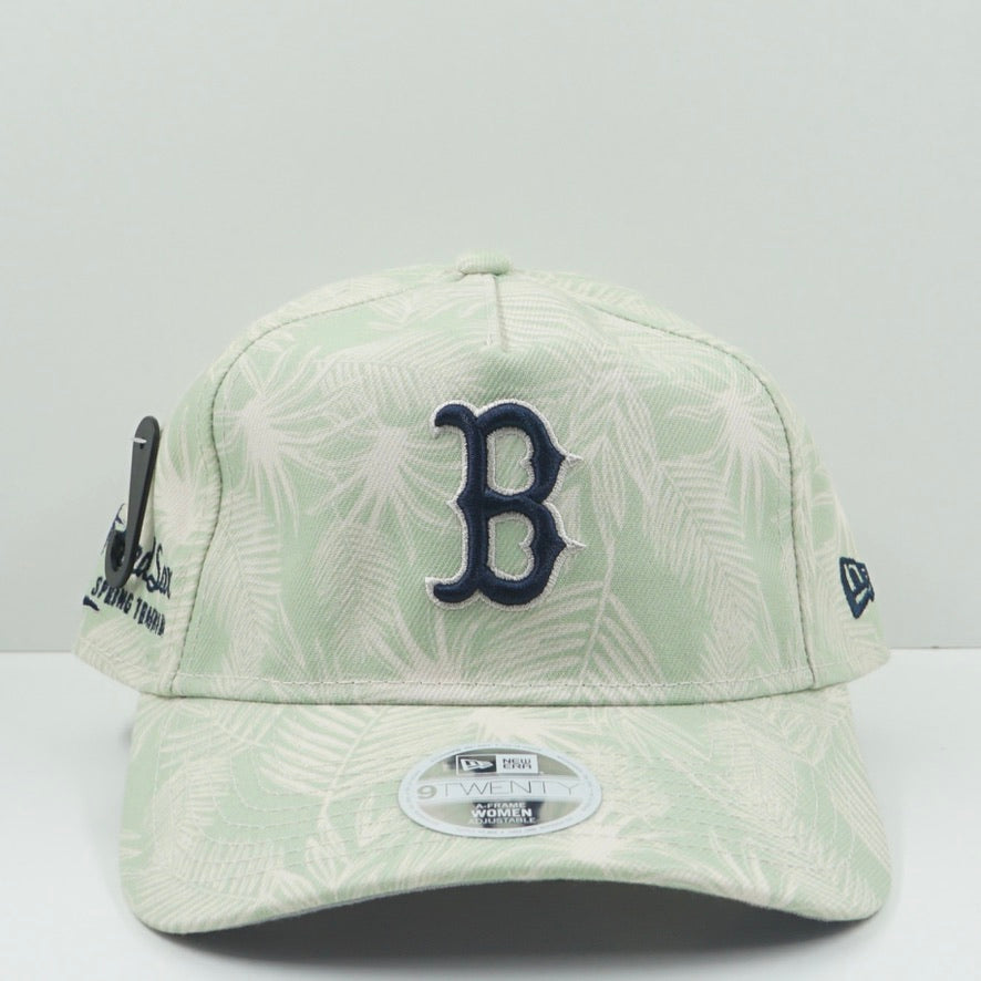 New Era Boston Red Sox Palm Tree Print Adjustable Cap (W)