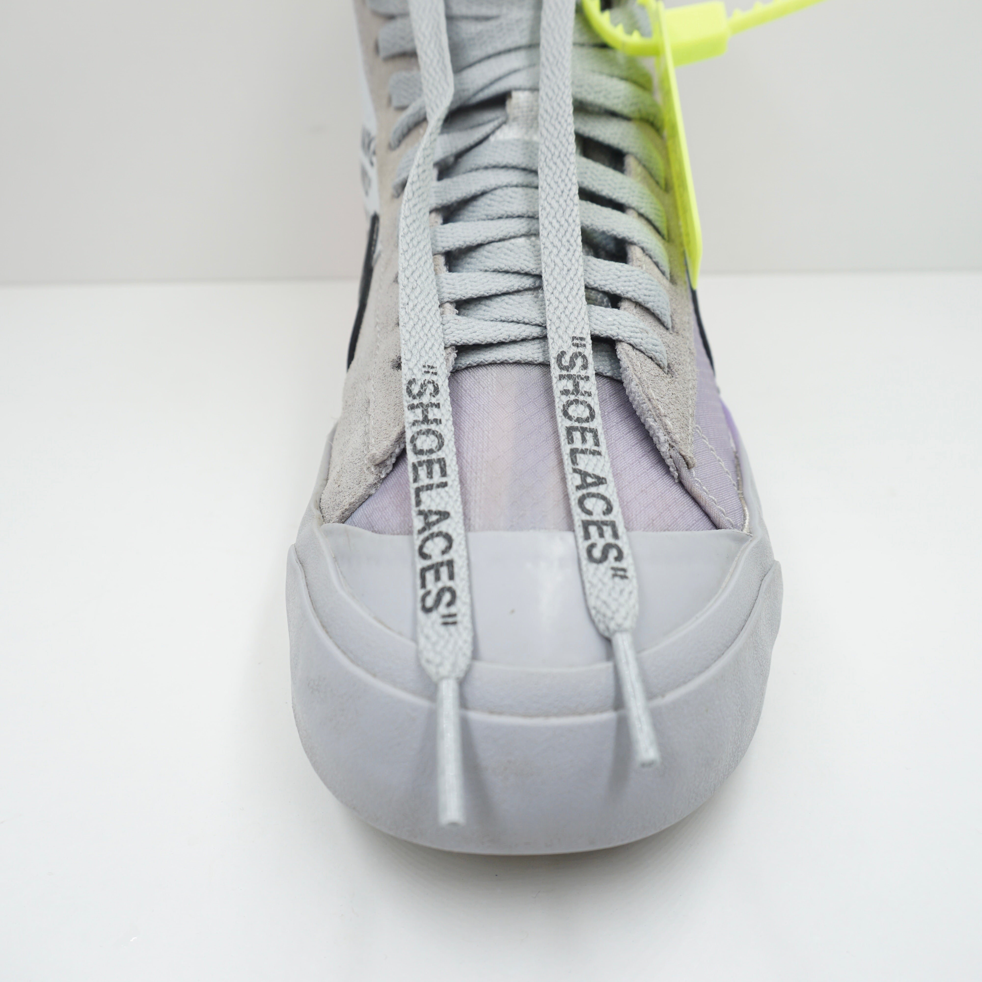 Nike Blazer Mid Off-White Wolf Grey Serena Queen