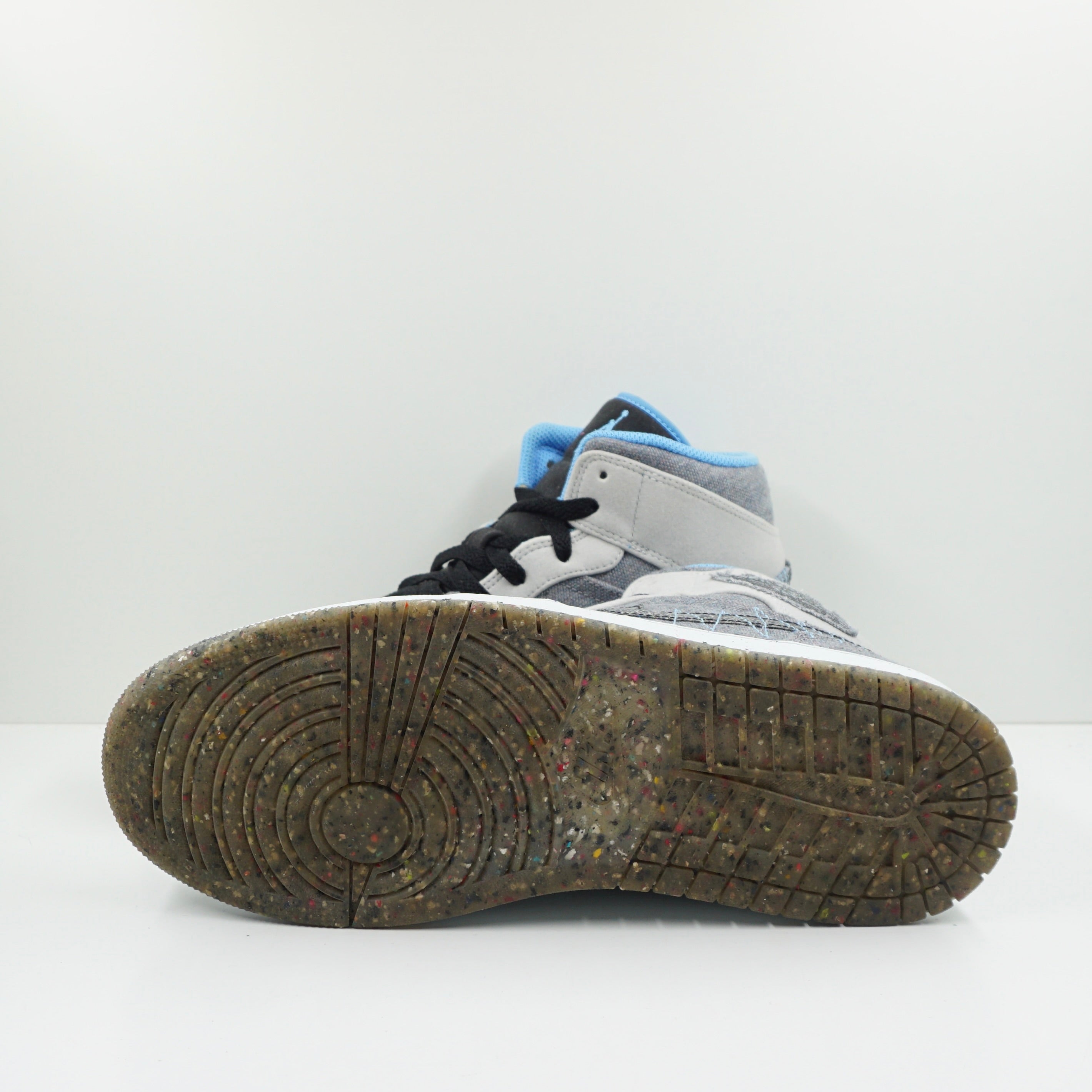 Jordan 1 Mid Crater Grey University Blue