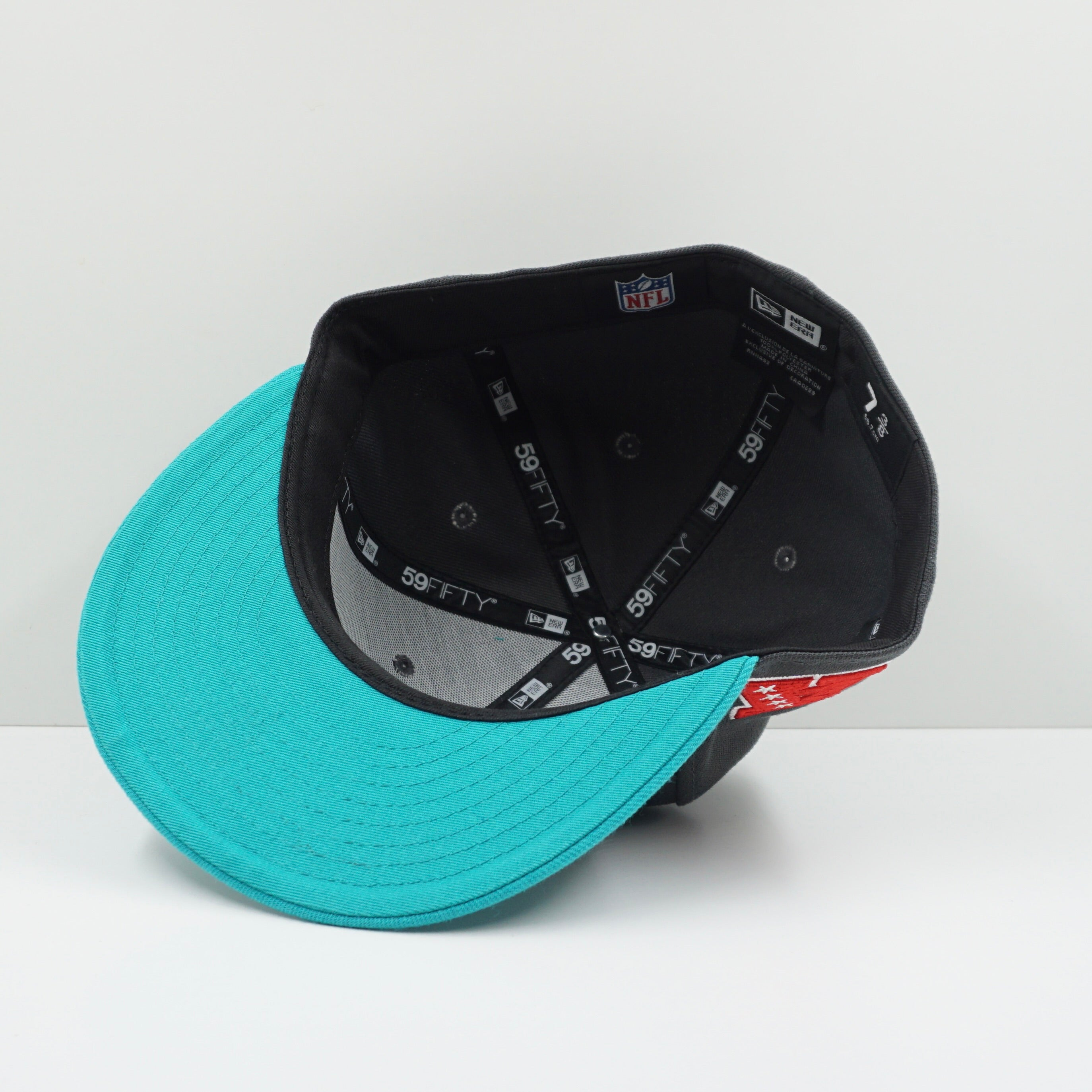 New Era Miami Dolphin Grey Fitted Cap