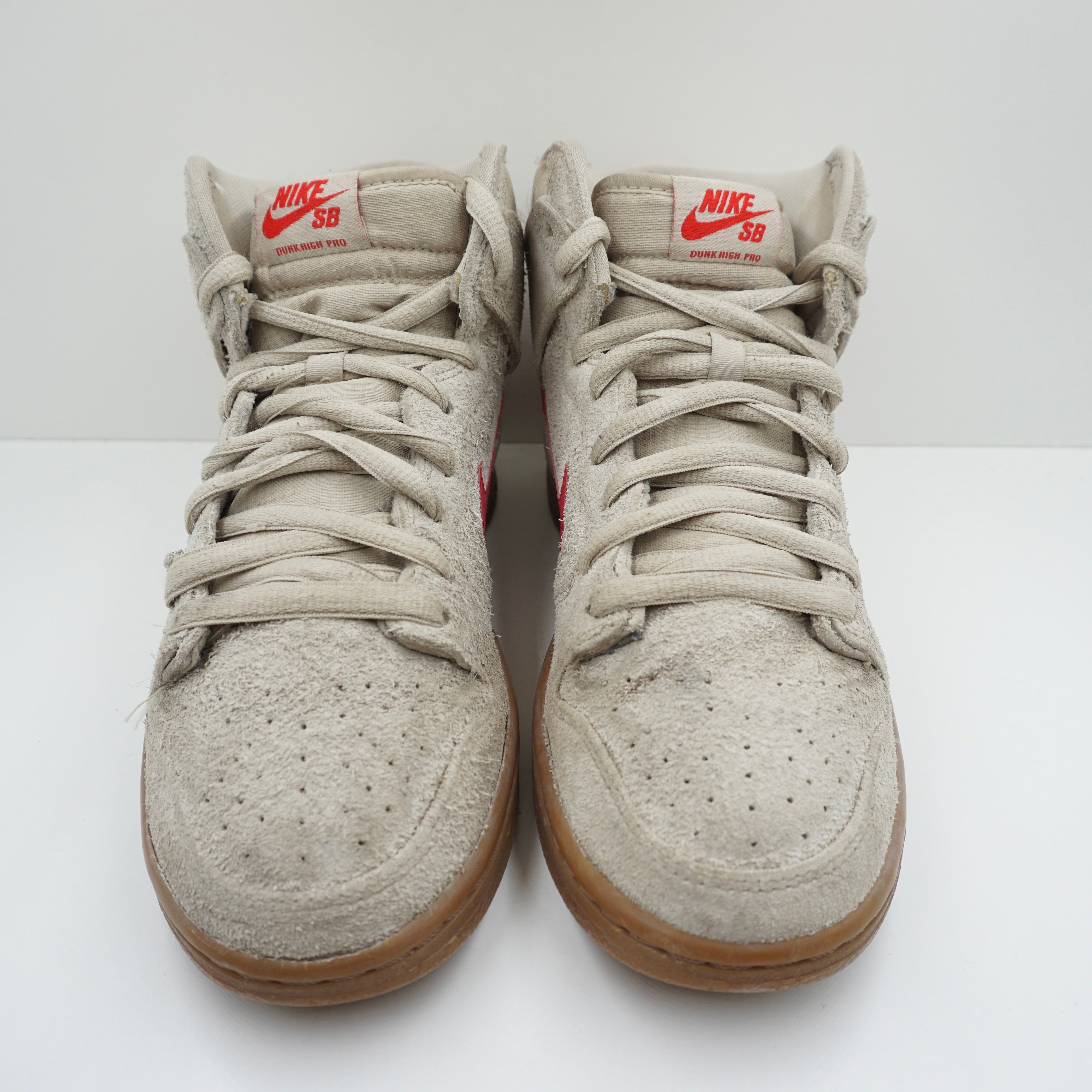 Nike Dunk High Pro SB Birch Hyper Red