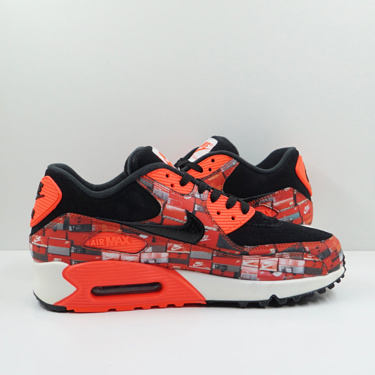 Nike Air Max 90 Atmos We Love Nike Bright Crimson