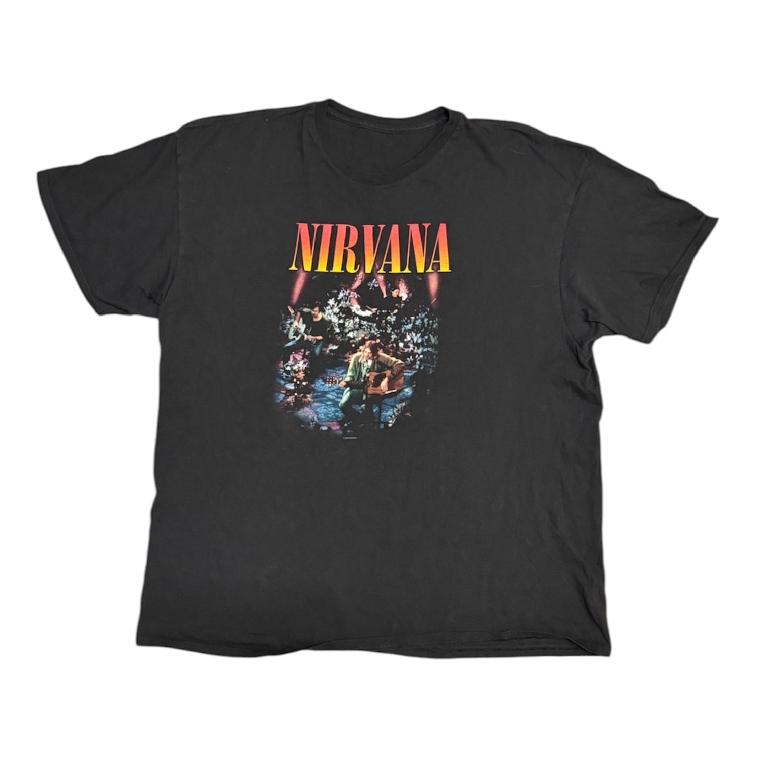 Nirvana MTV Unplugged Black Tshirt