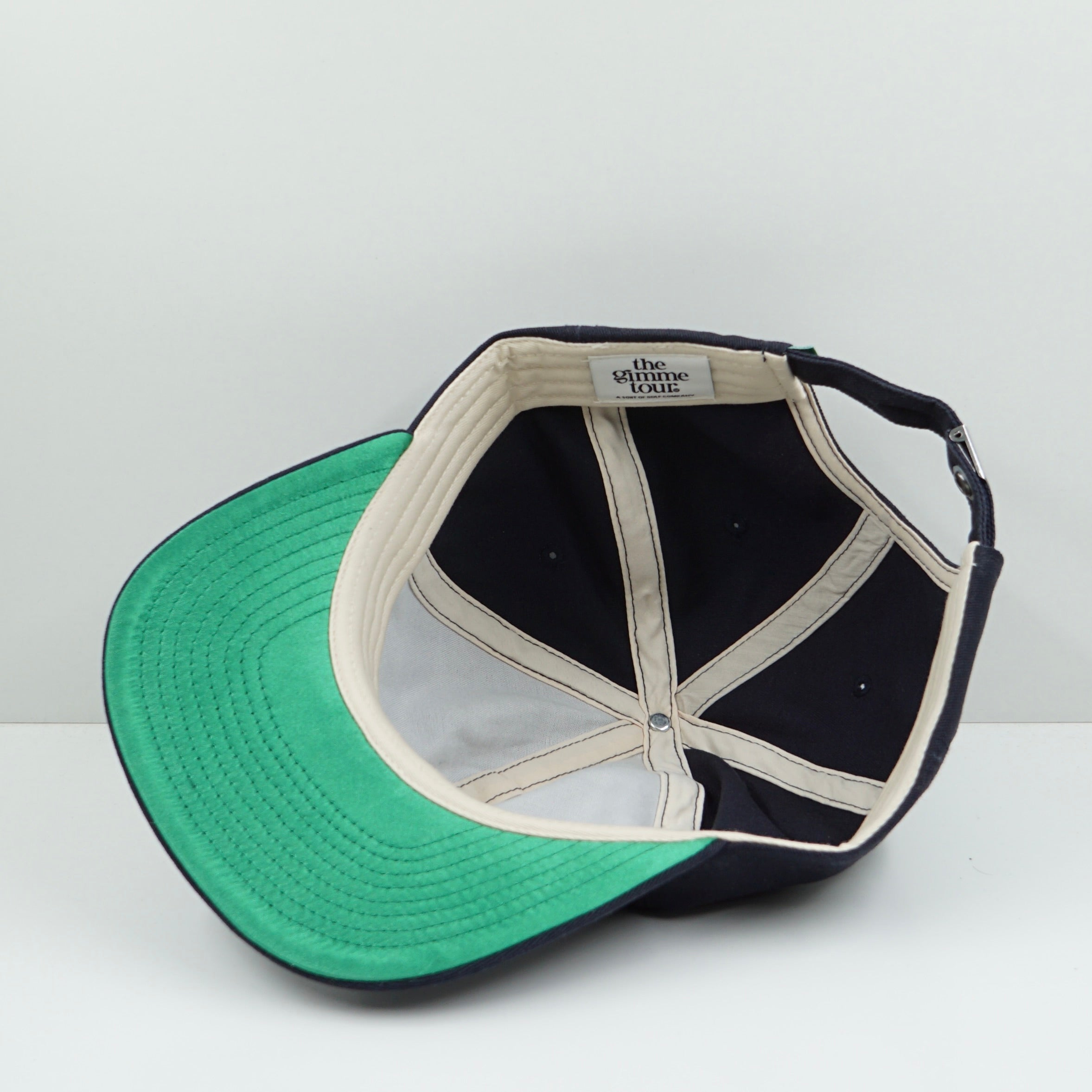 The Gimme Tour Gimme Felt Navy Adjustable Cap