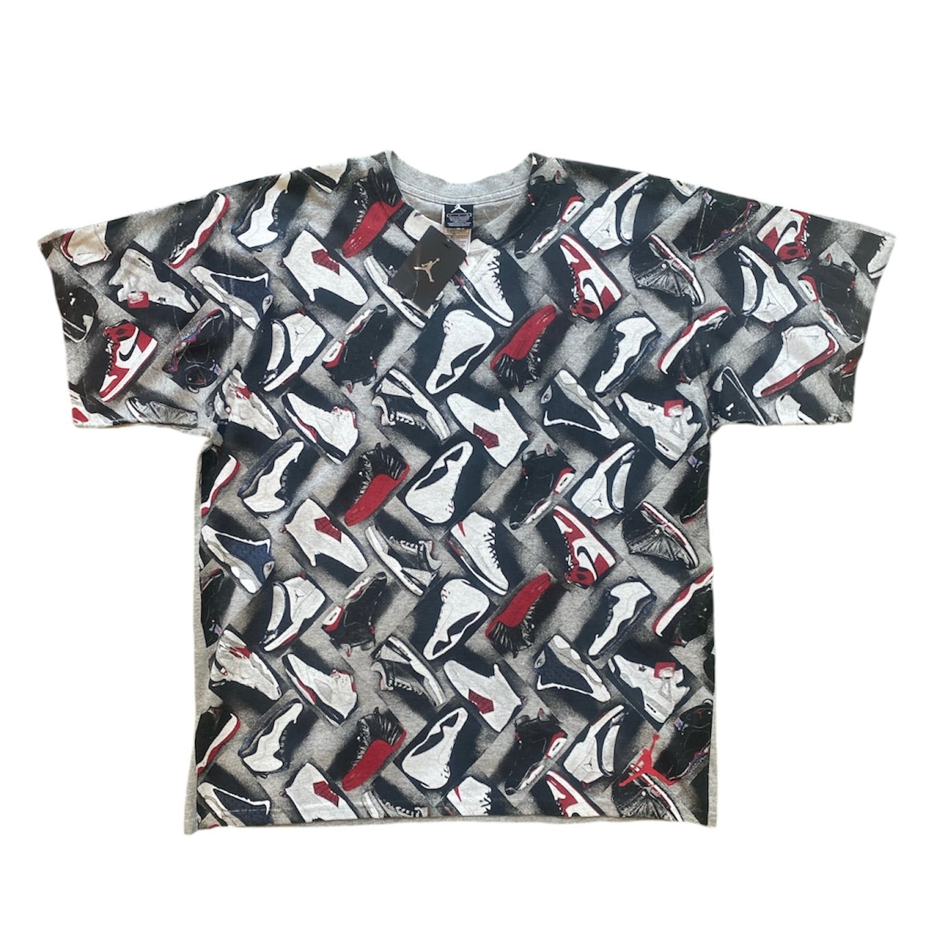Jordan All Over Retros Print Tshirt