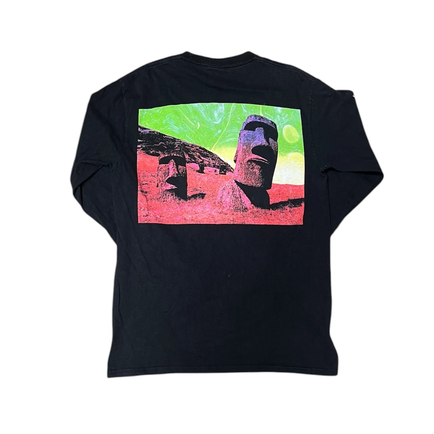 Supreme Easter Island FW13 Black Long Sleeve Tshirt