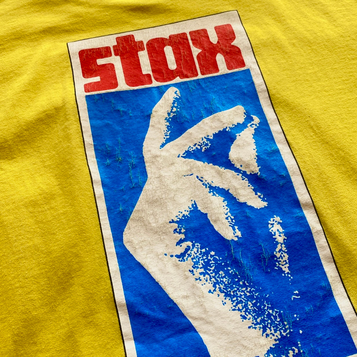 Supreme FW12 Stax Records Yellow Tshirt