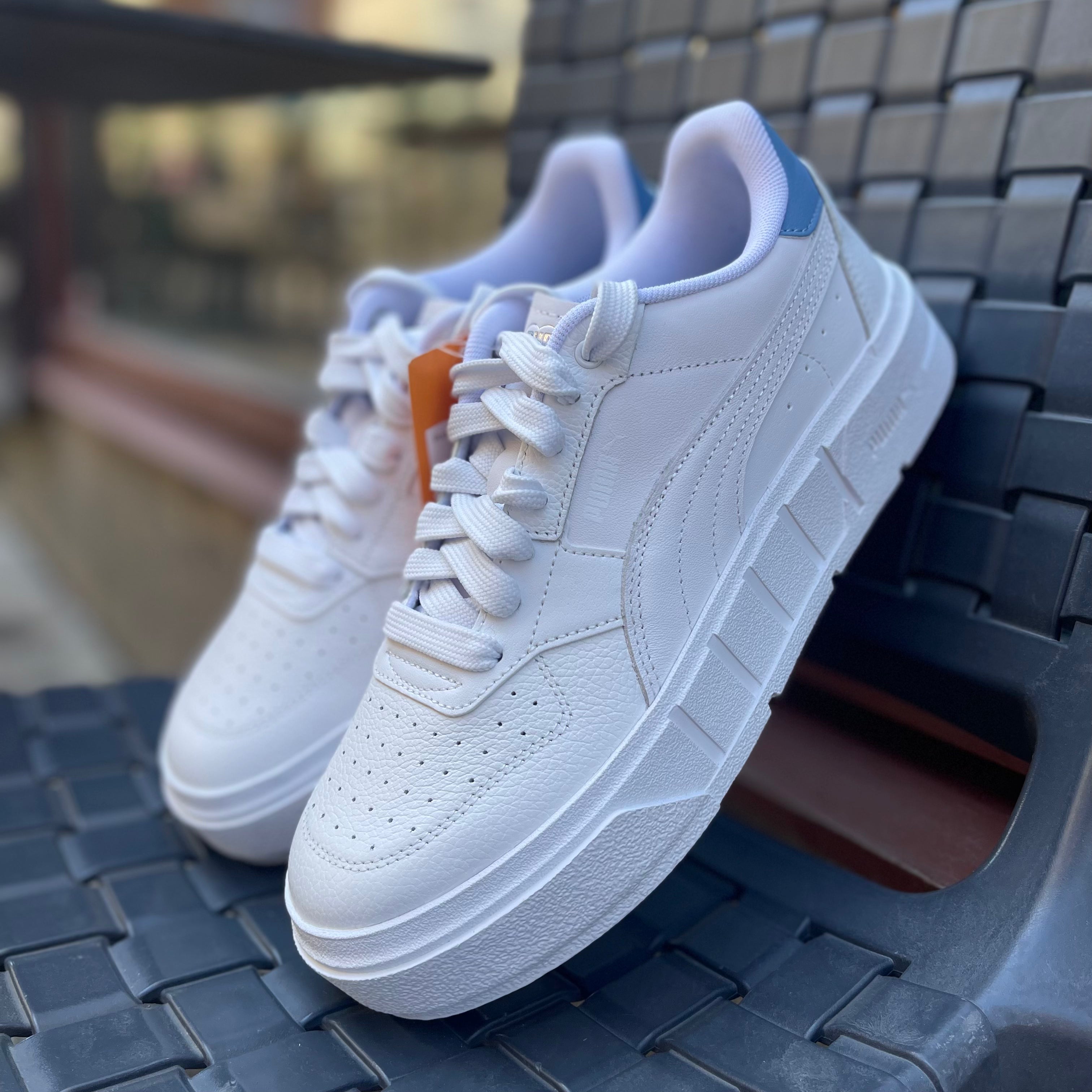 Puma Cali Court White Leather (W)