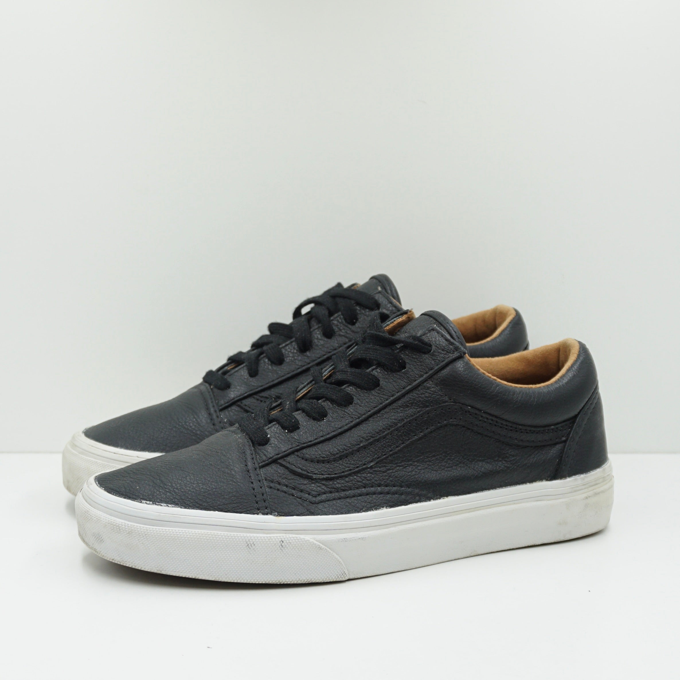 Vans Old Skool Black Leather