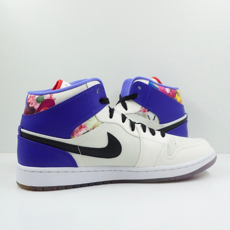 Jordan 1 Mid SE Valentine's Day Flowers