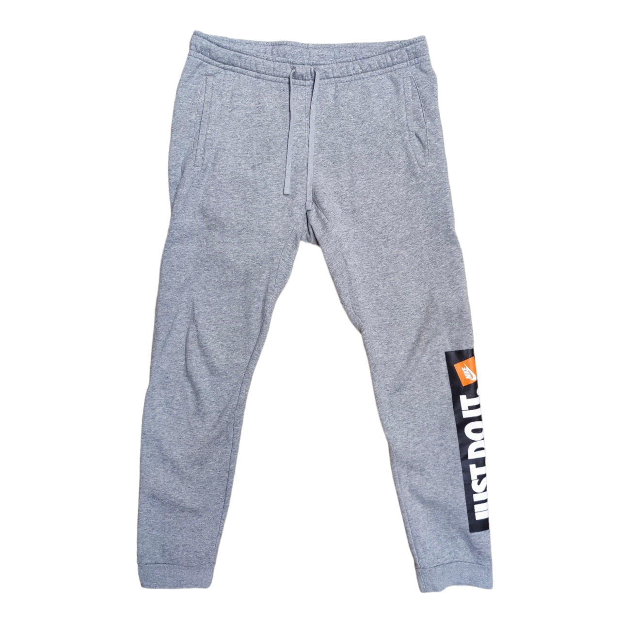Nike Full Zip Fleece Set Hoodie & Pants Just Do it Grey