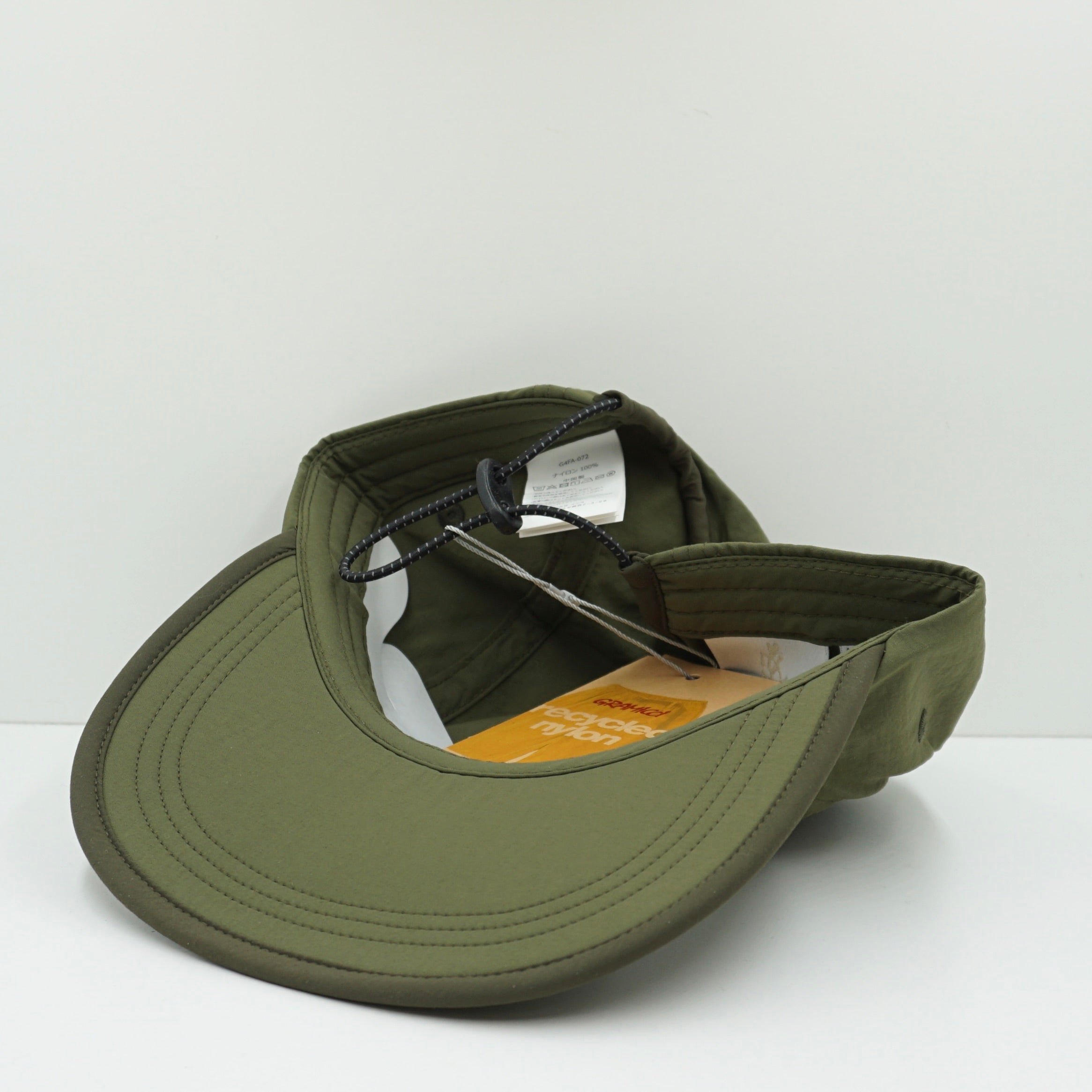 Gramicci Olive Green Nylon Adjustable Cap