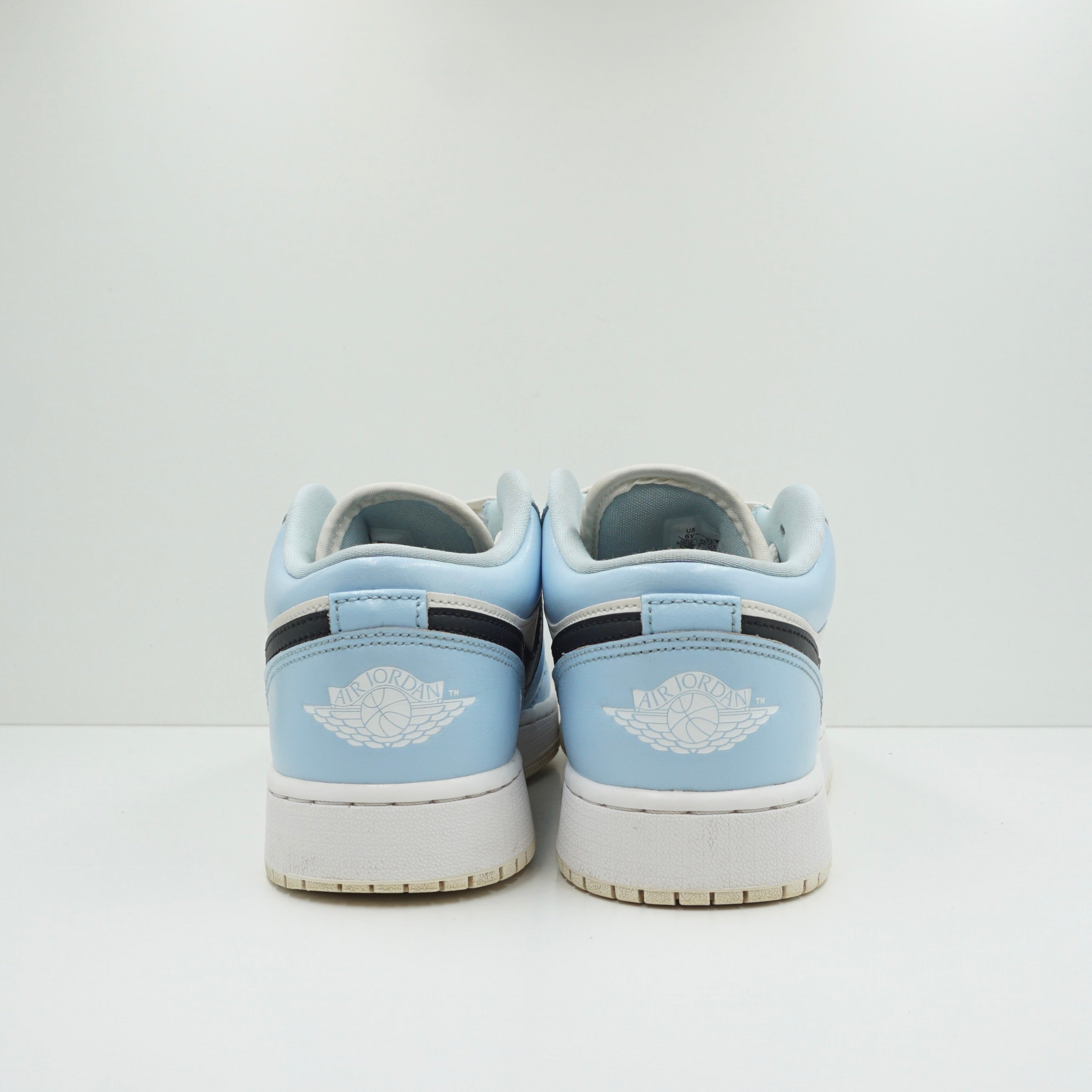 Jordan 1 Low Ice Blue Black (GS)