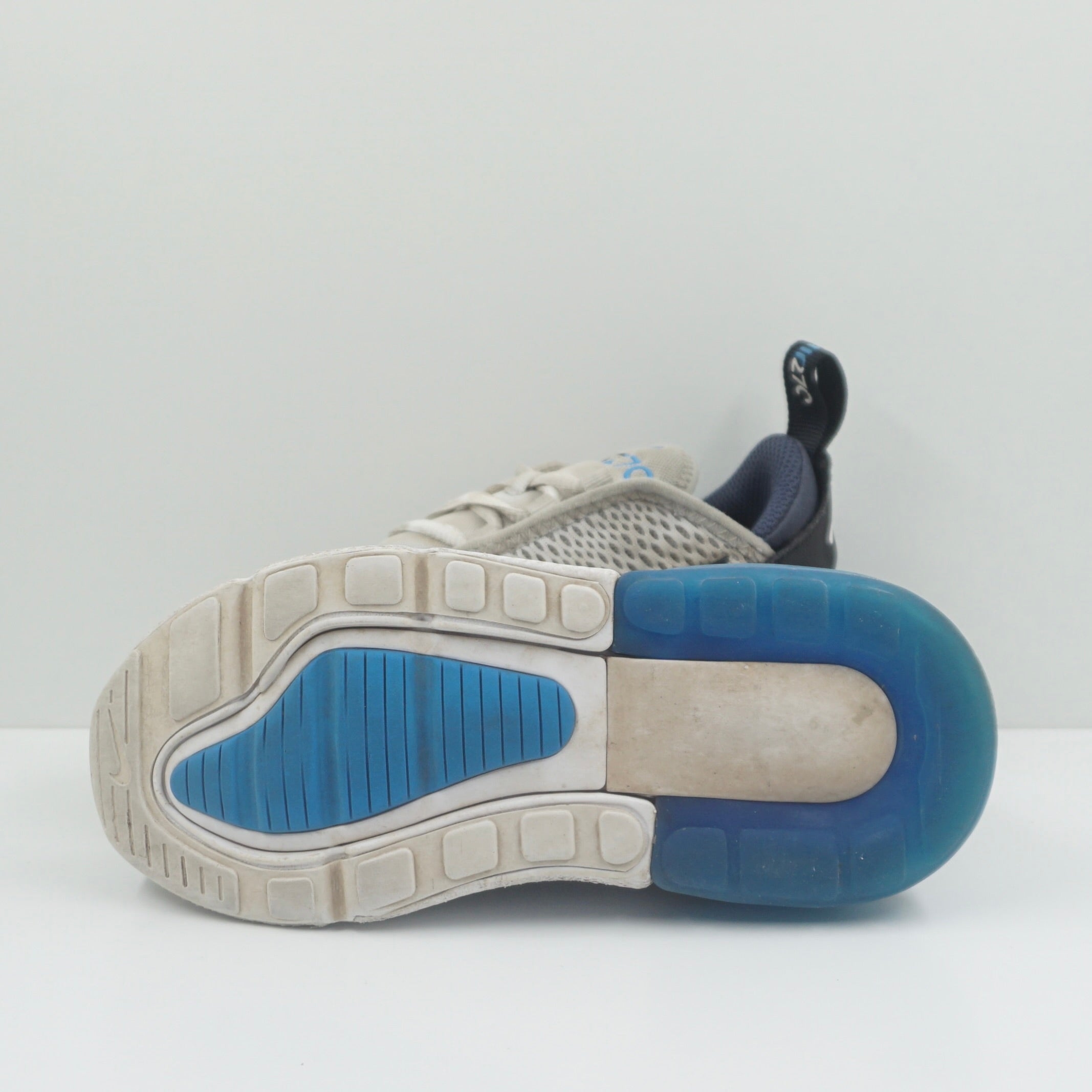Nike Air Max 270 Football Grey Thunder Blue (PS)