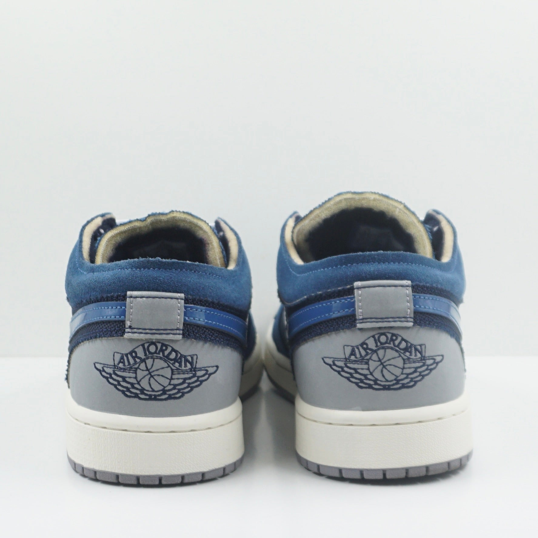 Jordan 1 Low SE Craft Obsidian French Blue Ashen Slate White