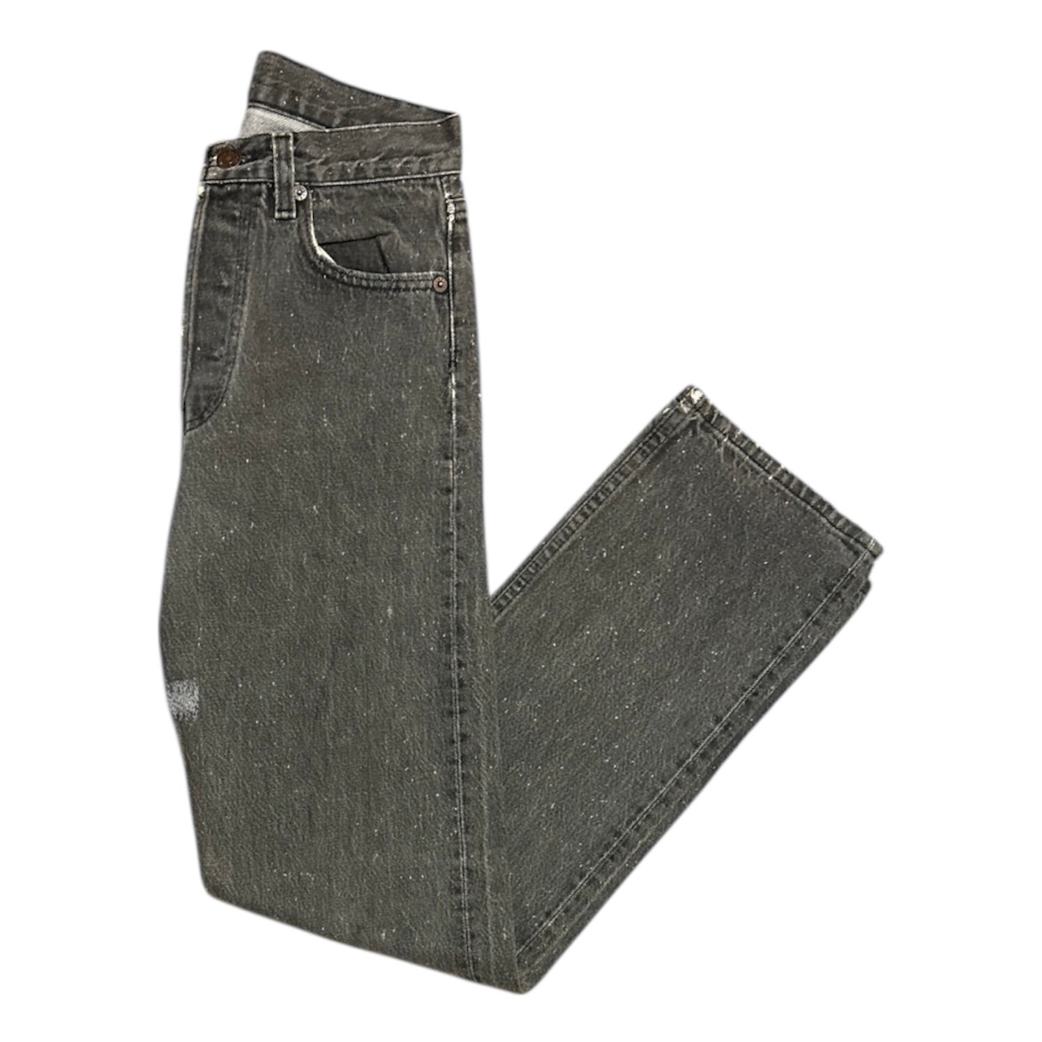 Vintage Levis Washed Grey Jeans (W28/L32)